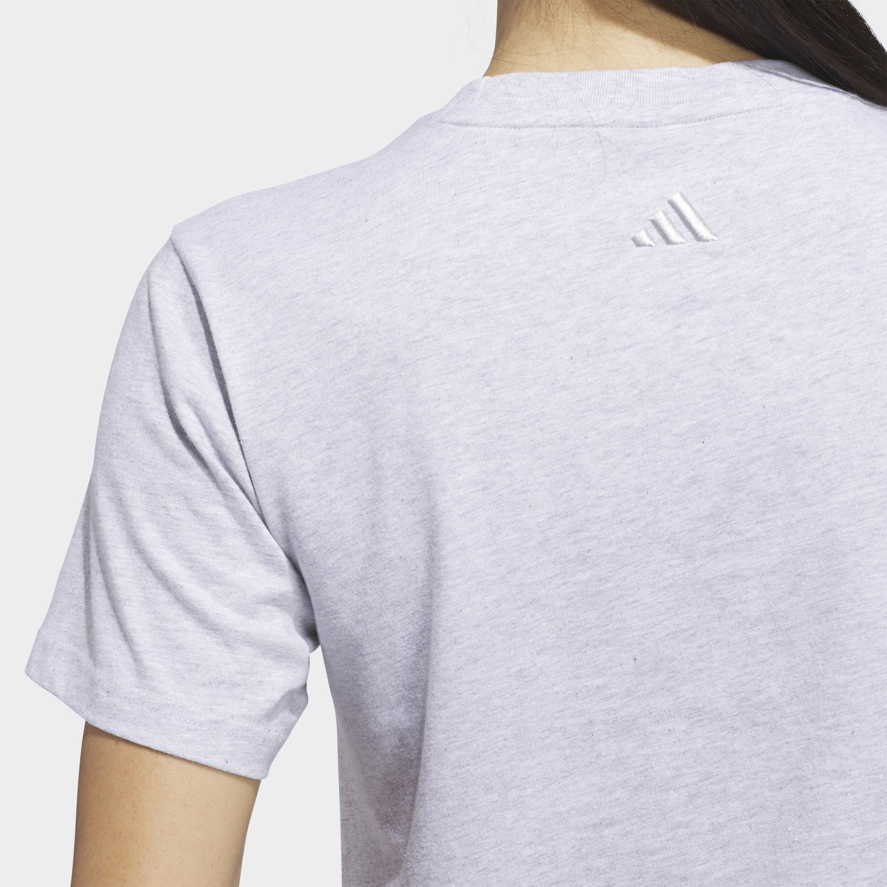 adidas Women Cursive Wordmark Graphic Short Sleeve T-Shirt-sports-women-clothing-tshirtsandvests-image-4