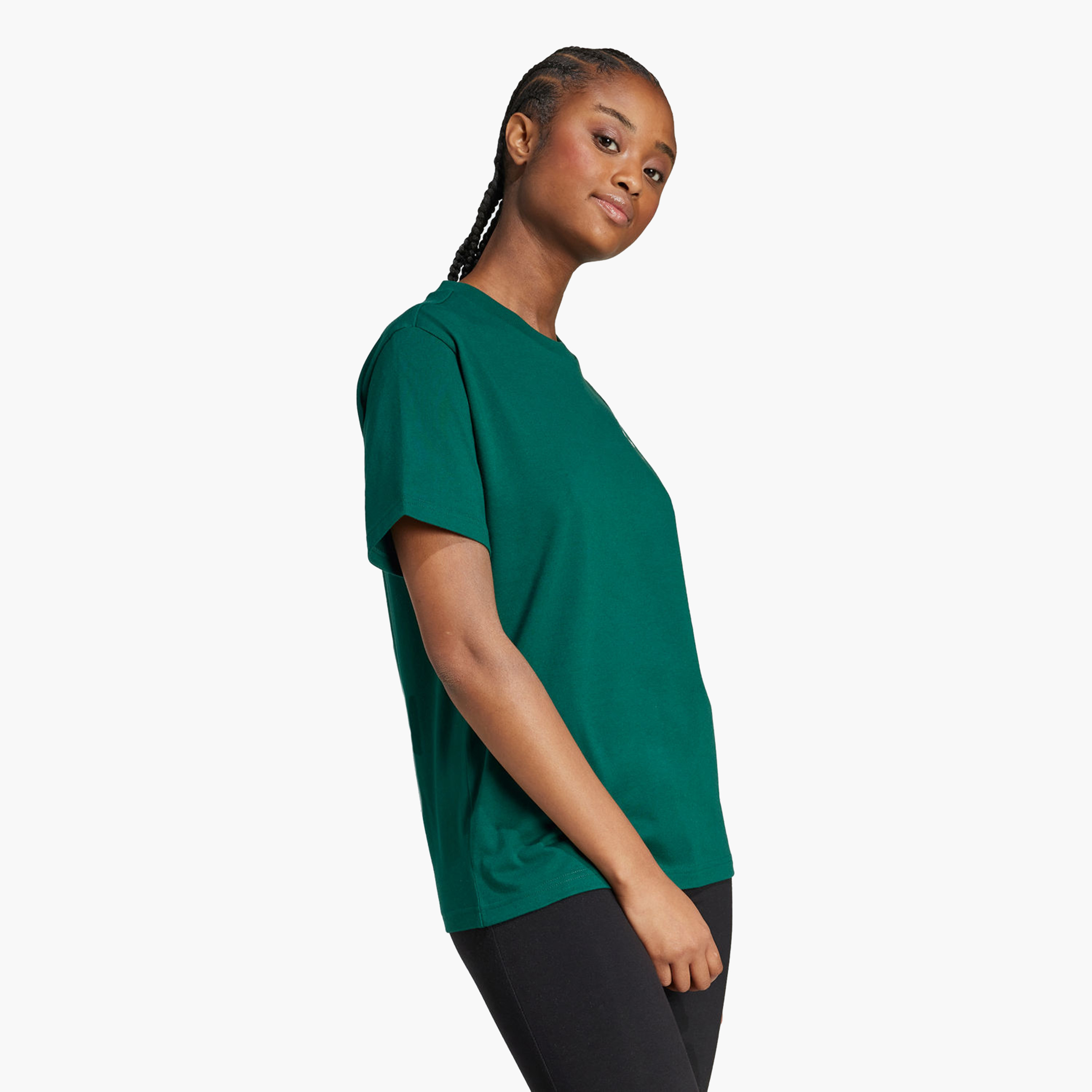 أديداس - تيشيرت تيرو جرافيكي برسومات زهور للنساء KB2489 | OE-sports-women-clothing-tshirtsandvests-image-2