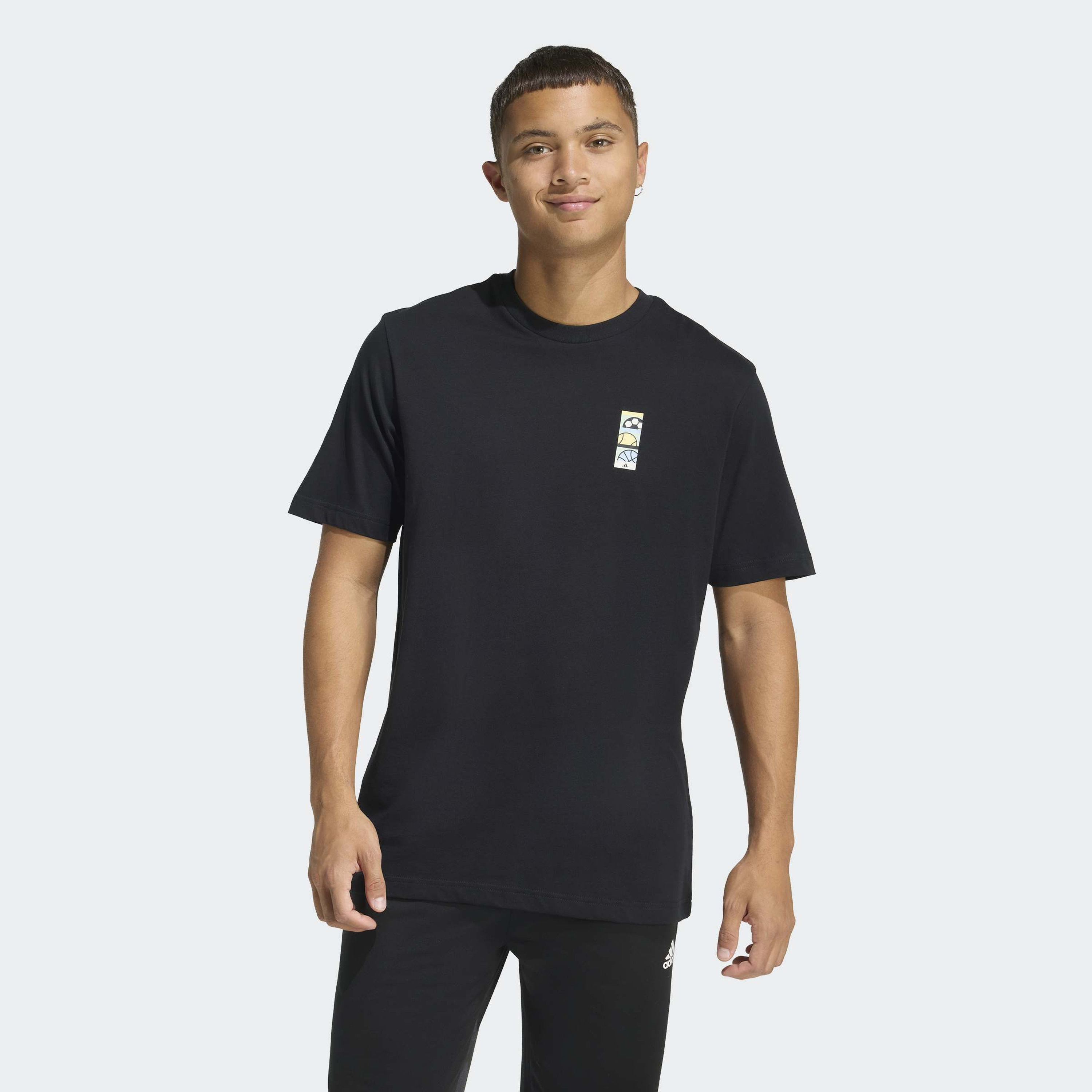adidas Men Memories Of Sport Poster Graphic Short Sleeve T-Shirt-men-clothing-sportswearandactivewear-tshirtsandpolos-image-1