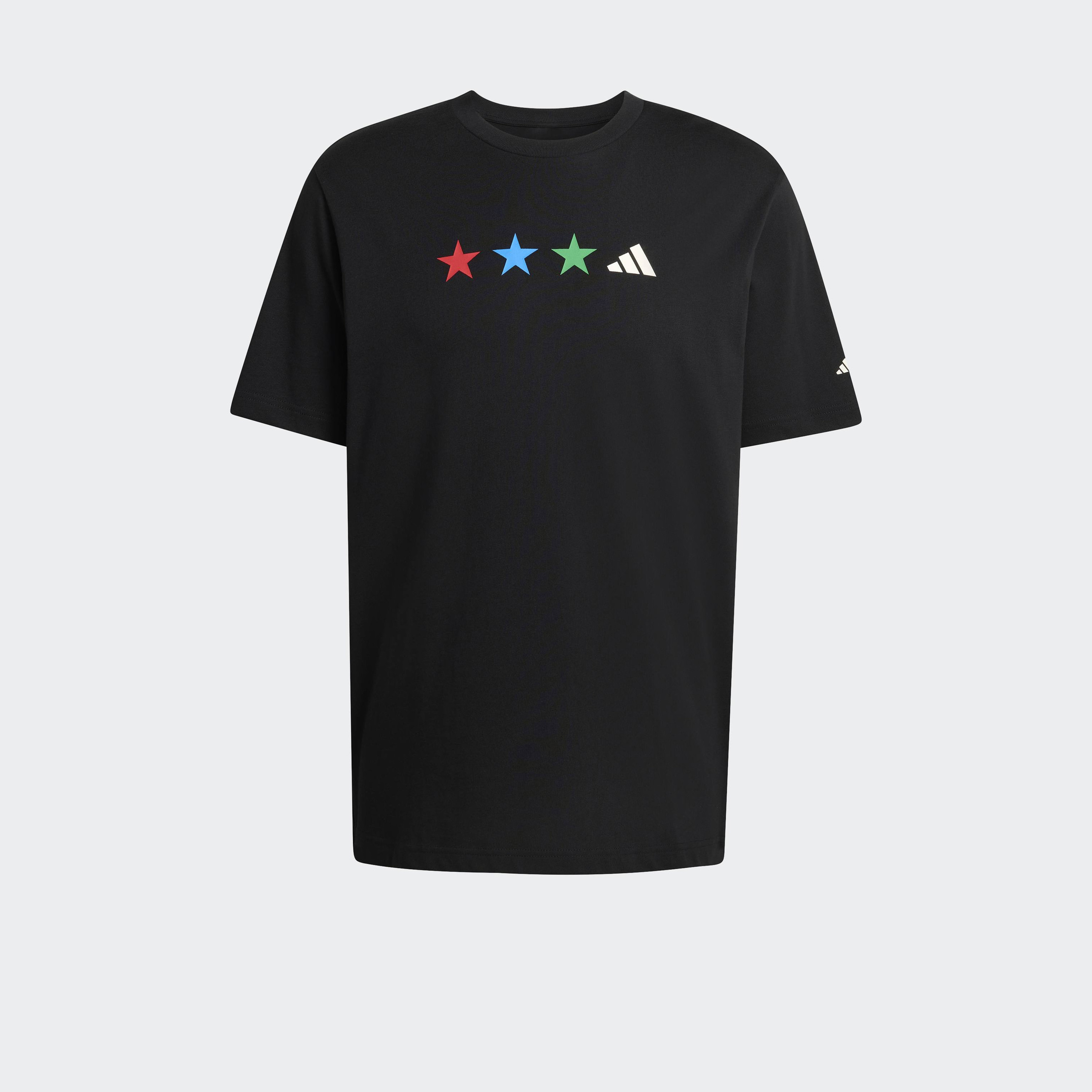 اديداس - تيشيرت رجالي بأكمام قصيرة عليه خريطة كأس العالم FIFA-men-clothing-sportswearandactivewear-tshirtsandpolos-image-6