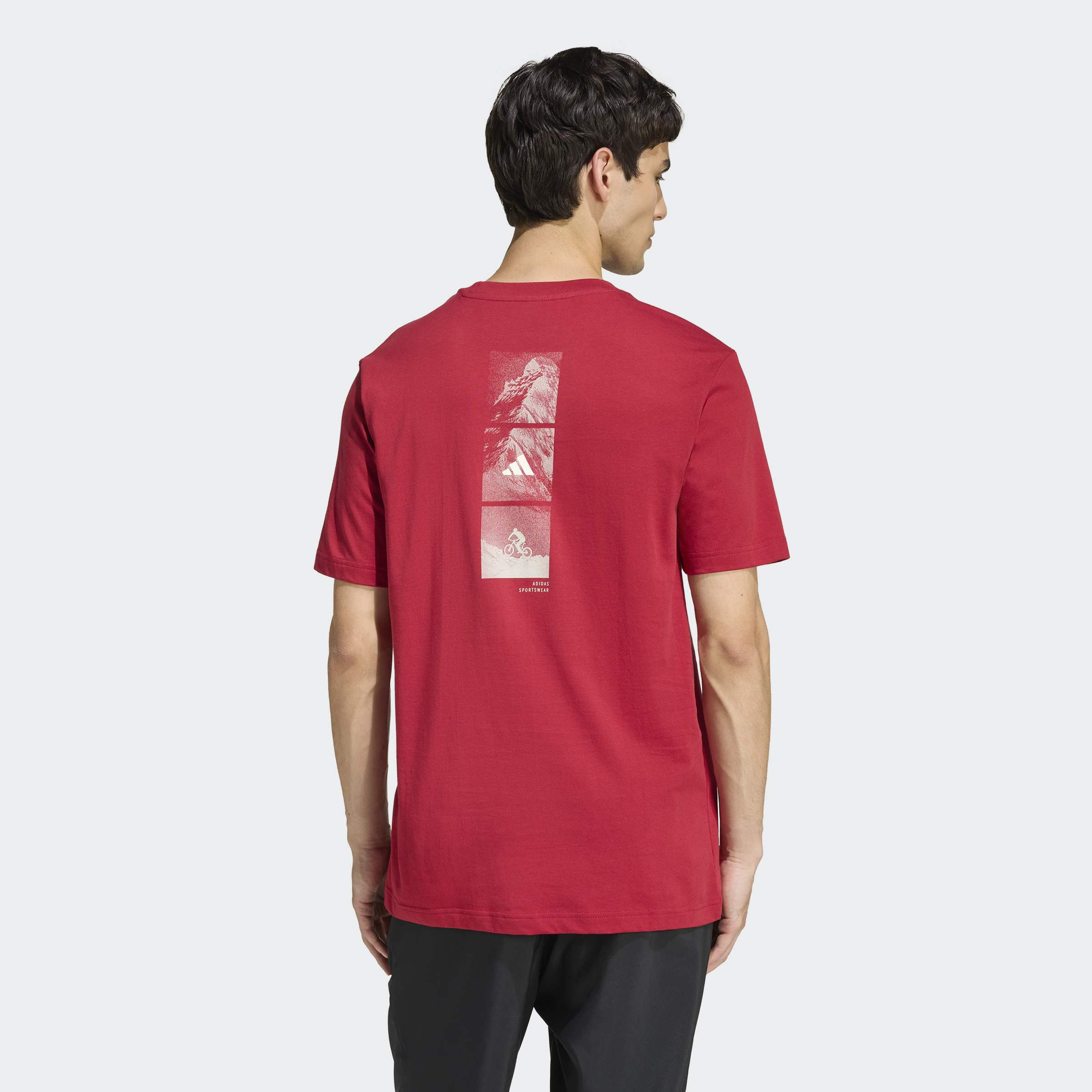 اديداس - تيشيرت رجالي بأكمام قصيرة برسومات لركوب الدراجات الجبلية في الهواء الطلق-men-clothing-sportswearandactivewear-tshirtsandpolos-image-16