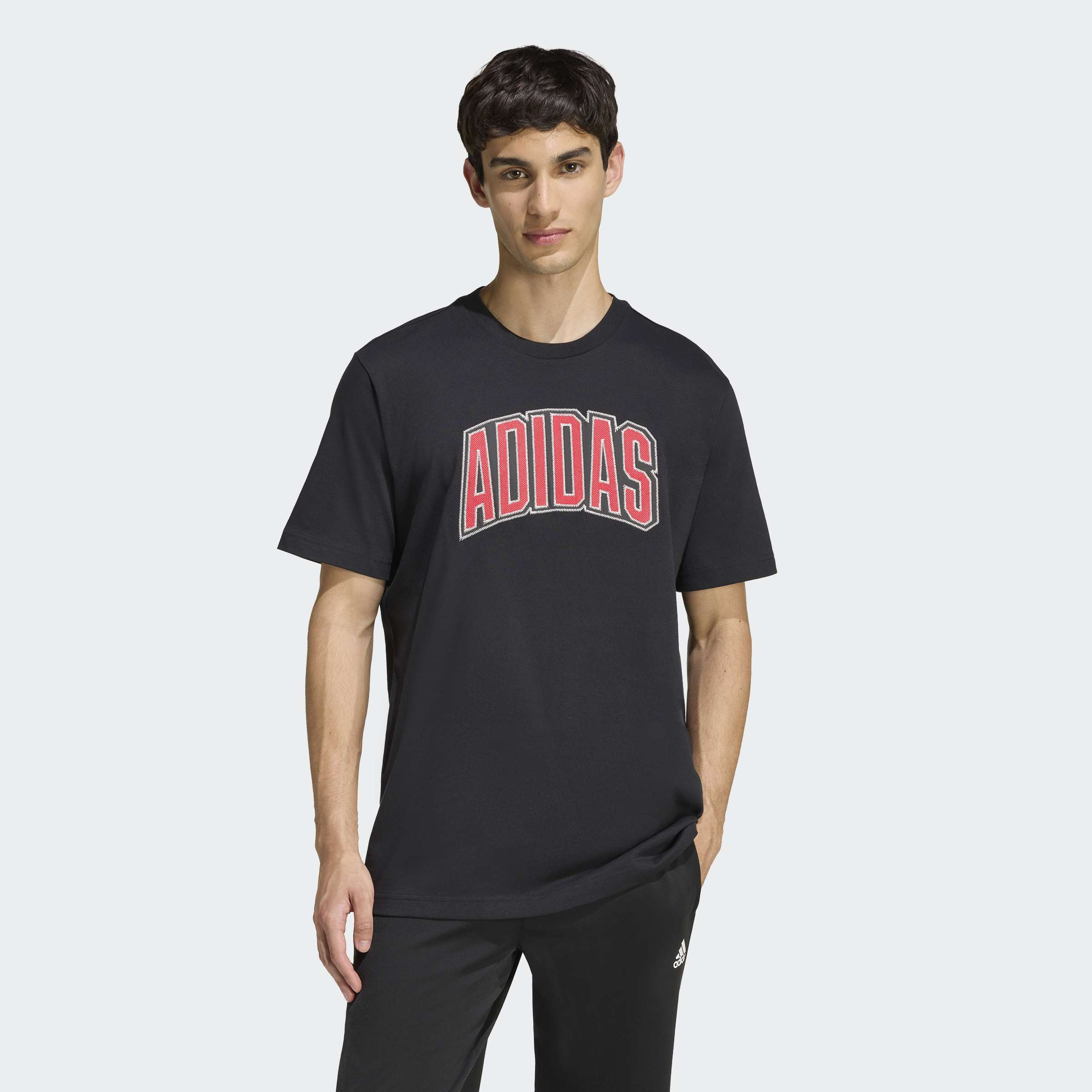adidas Men Stadium Collegiate Graphic Short Sleeve T-Shirt-men-clothing-sportswearandactivewear-tshirtsandpolos-image-1