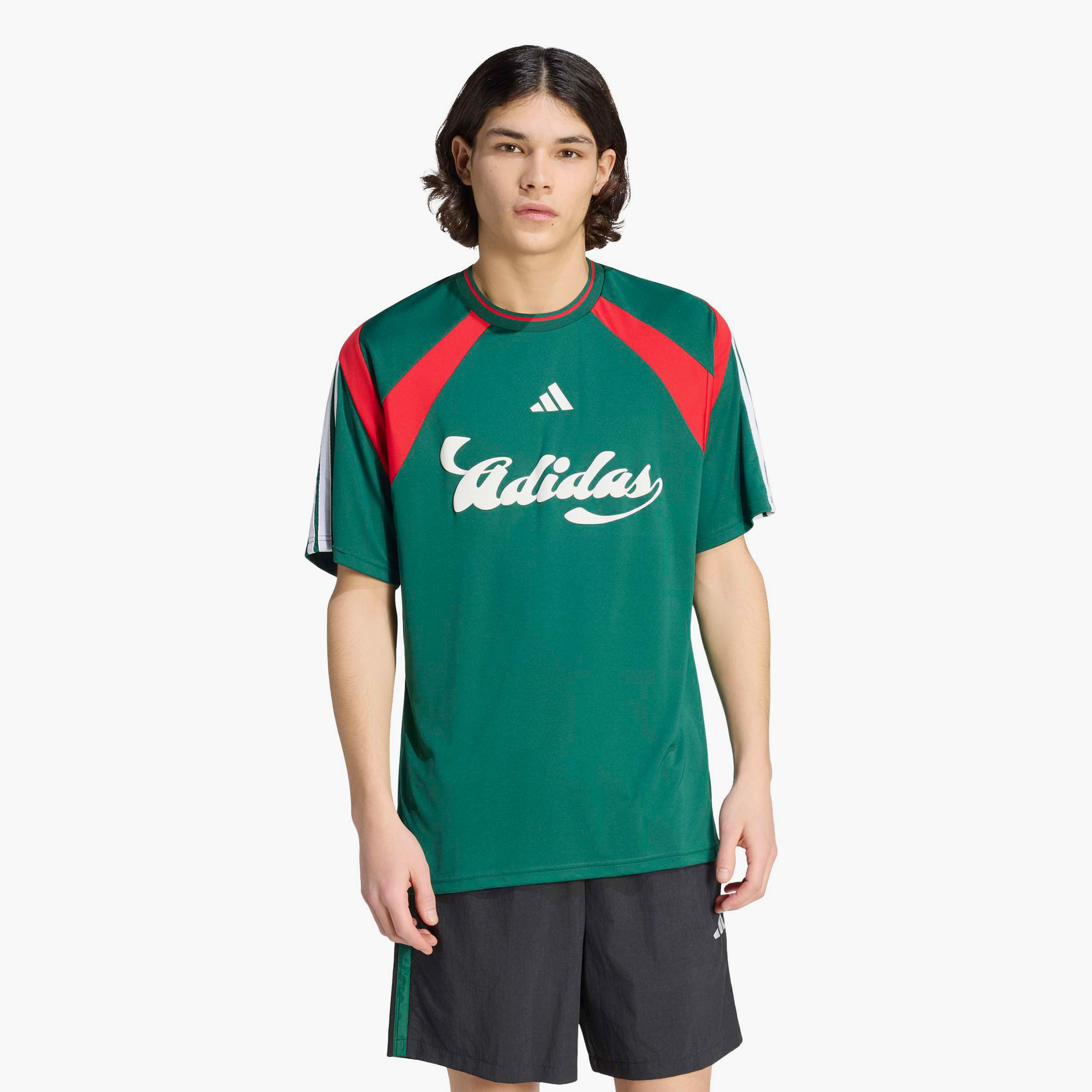 اديداس - تيشيرت رجالي بأكمام قصيرة من هاوس أوف تيرو نيشنز باك تراك-men-clothing-sportswearandactivewear-tshirtsandpolos-image-1