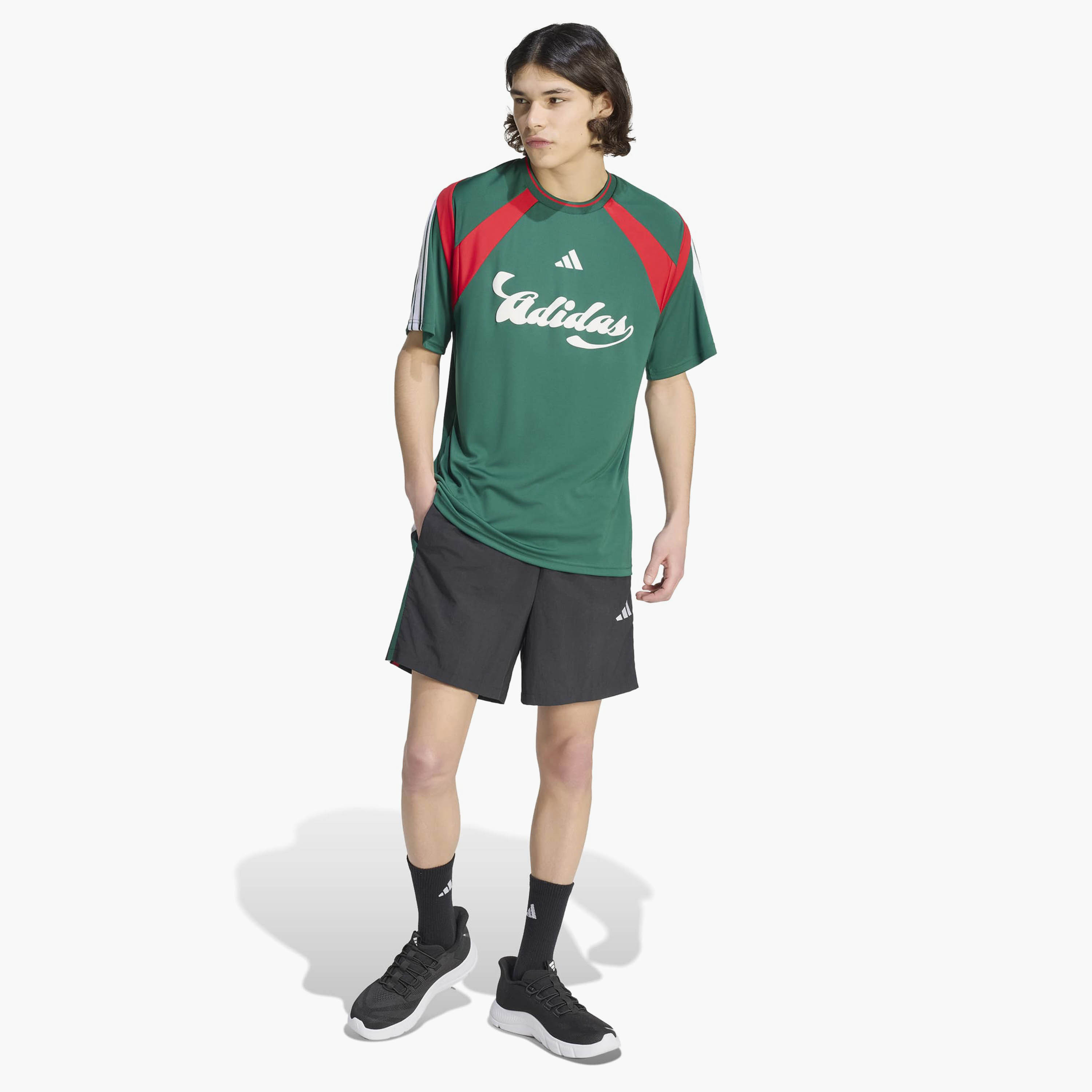 اديداس - تيشيرت رجالي بأكمام قصيرة من هاوس أوف تيرو نيشنز باك تراك-men-clothing-sportswearandactivewear-tshirtsandpolos-image-2