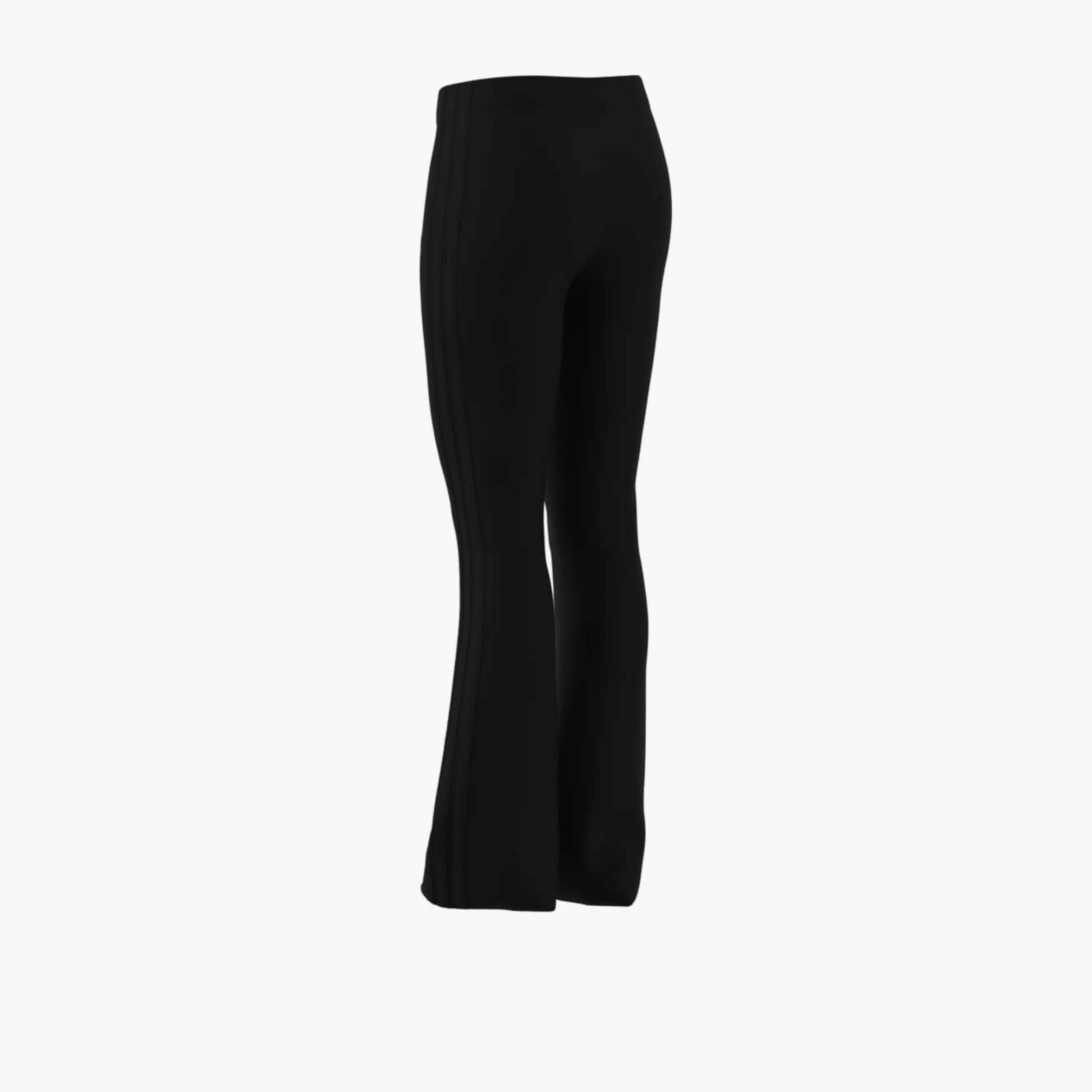 adidas Flared Leggings with Logo Print-girls-clothing-sportswear-bottoms-leggings-image-4