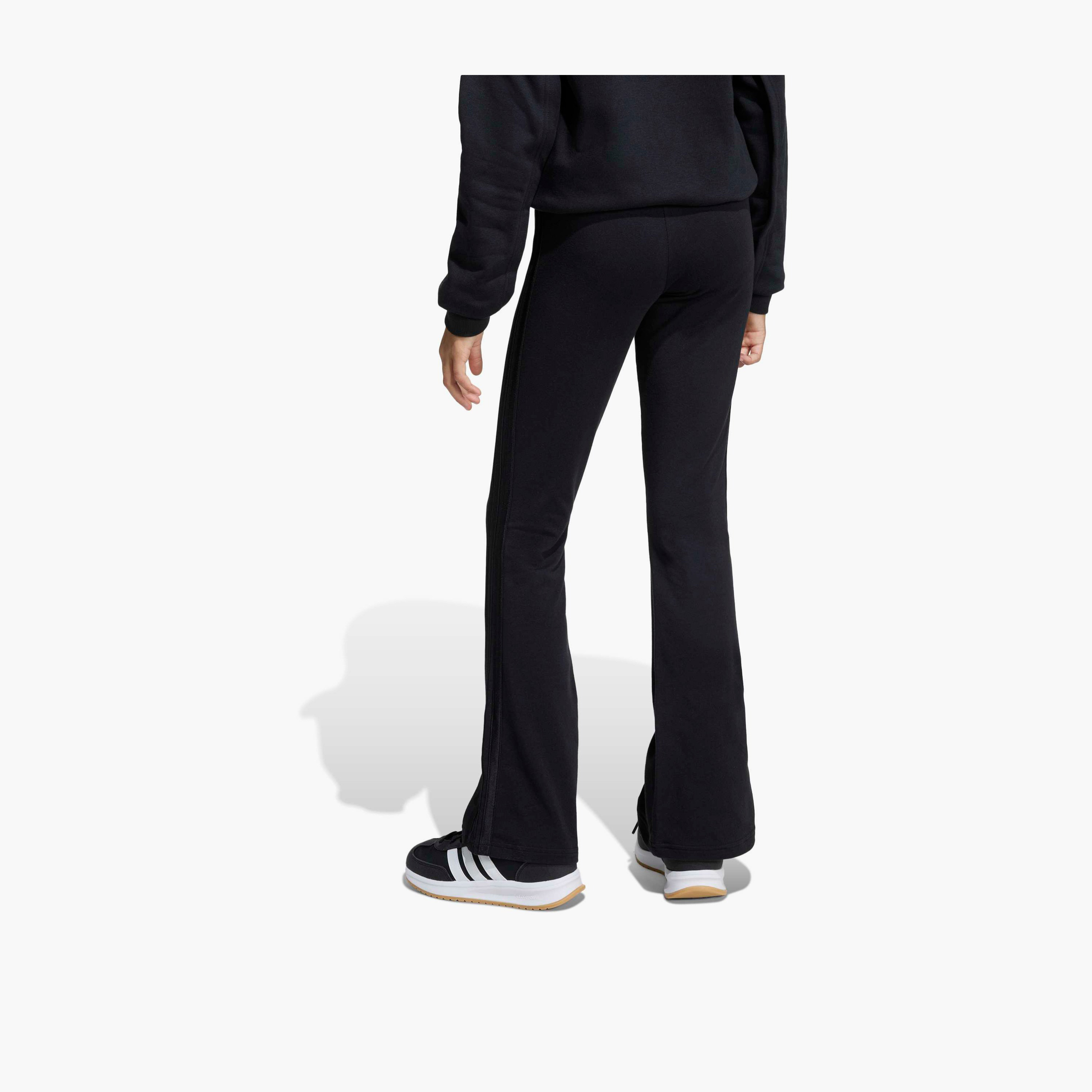 adidas Flared Leggings with Logo Print-girls-clothing-sportswear-bottoms-leggings-image-8