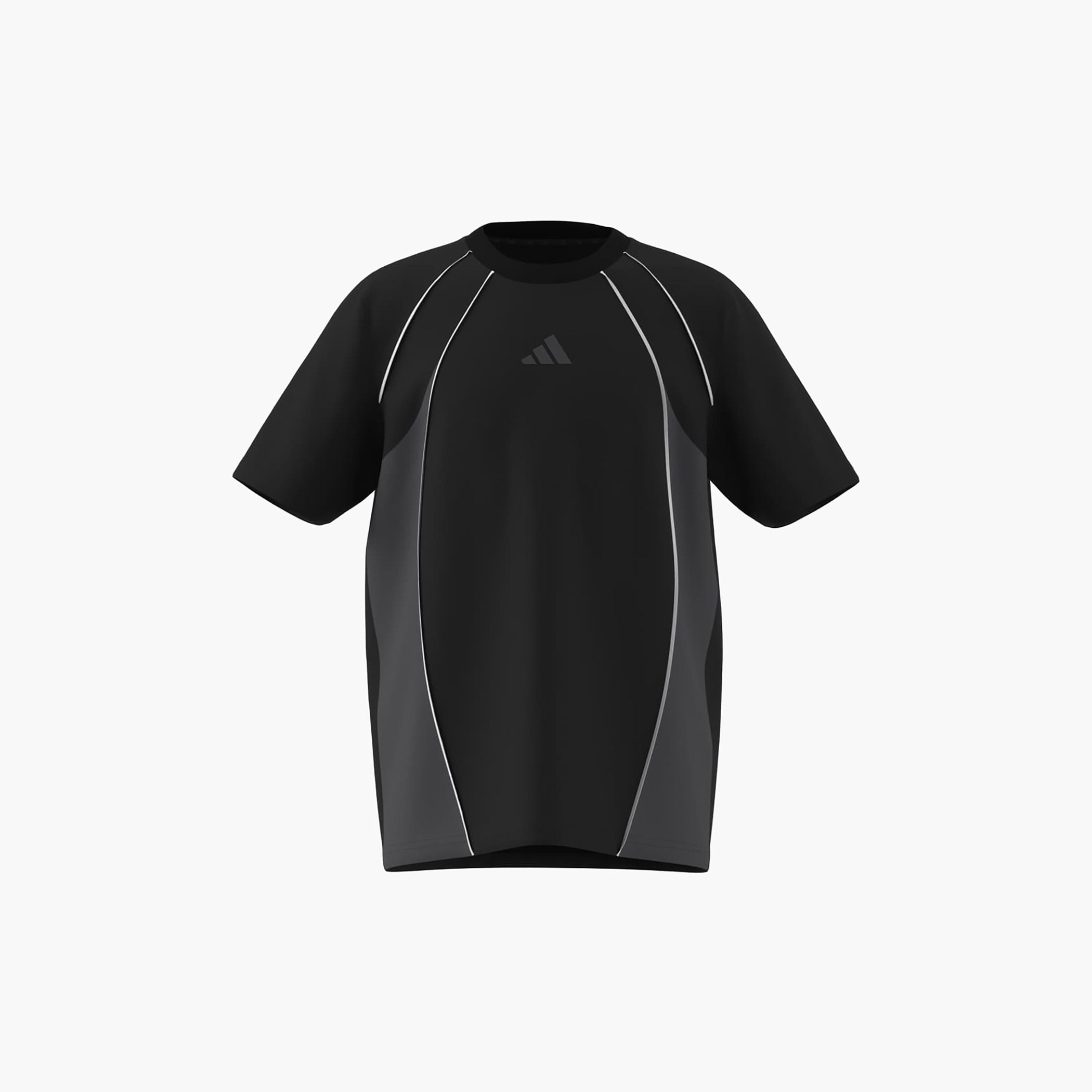 تيشيرت بياقة ضيقة وأكمام قصيرة من أديداس-boys-clothing-tshirtsandpolos-image-7