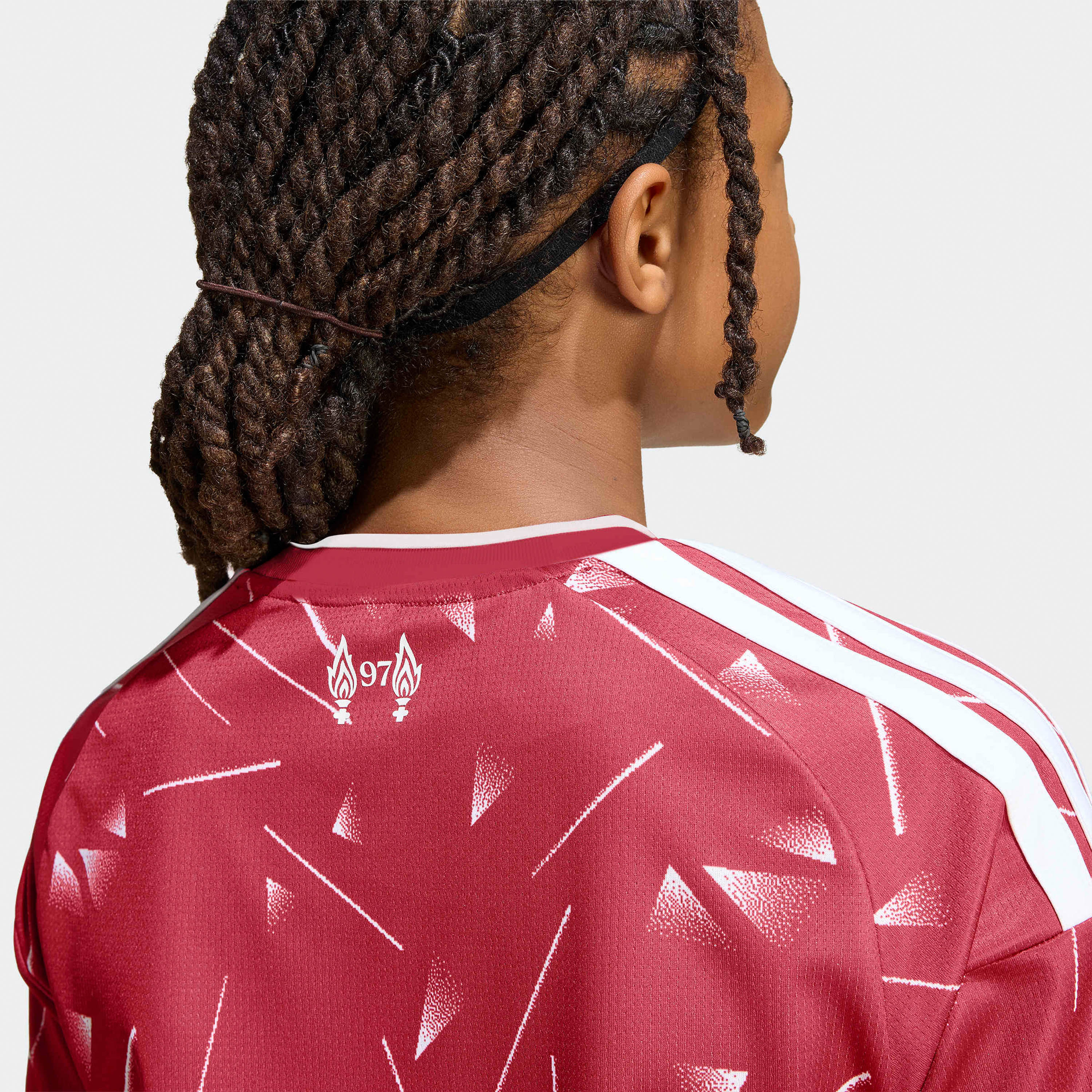 adidas Kids Liverpool FC 25/26 Home Short Sleeve Jersey-sports-boys-clothing-tops-image-5