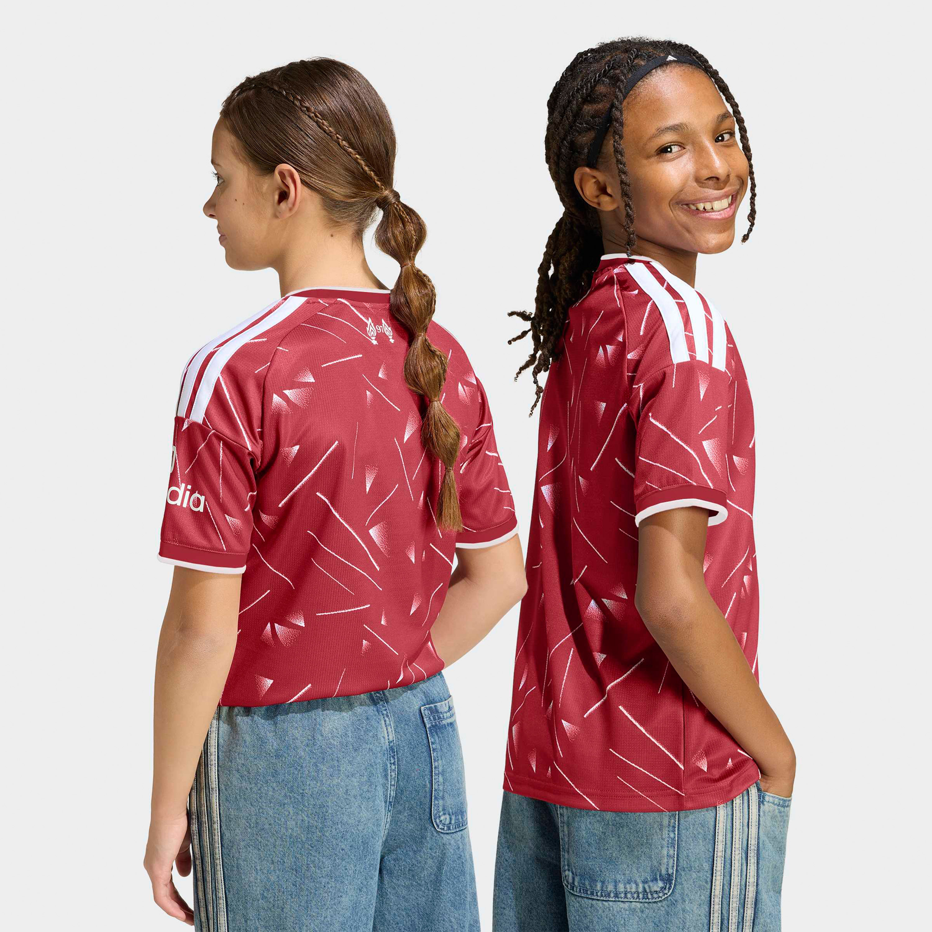 adidas Kids Liverpool FC 25/26 Home Short Sleeve Jersey-sports-boys-clothing-tops-image-7