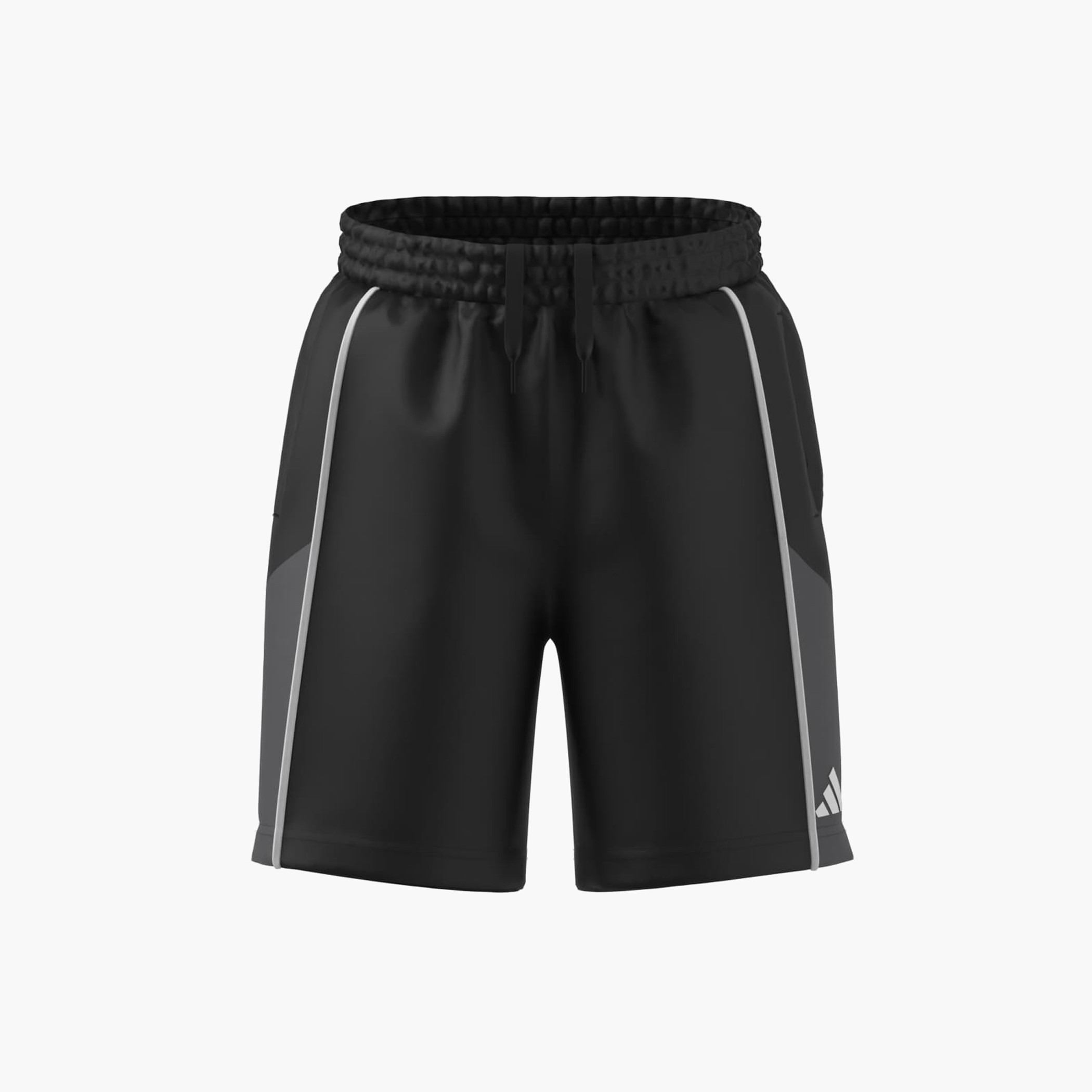 شورت بطول الركبة بتصميم مقسم من أديداس-boys-clothing-sportswear-bottoms-shorts-image-9
