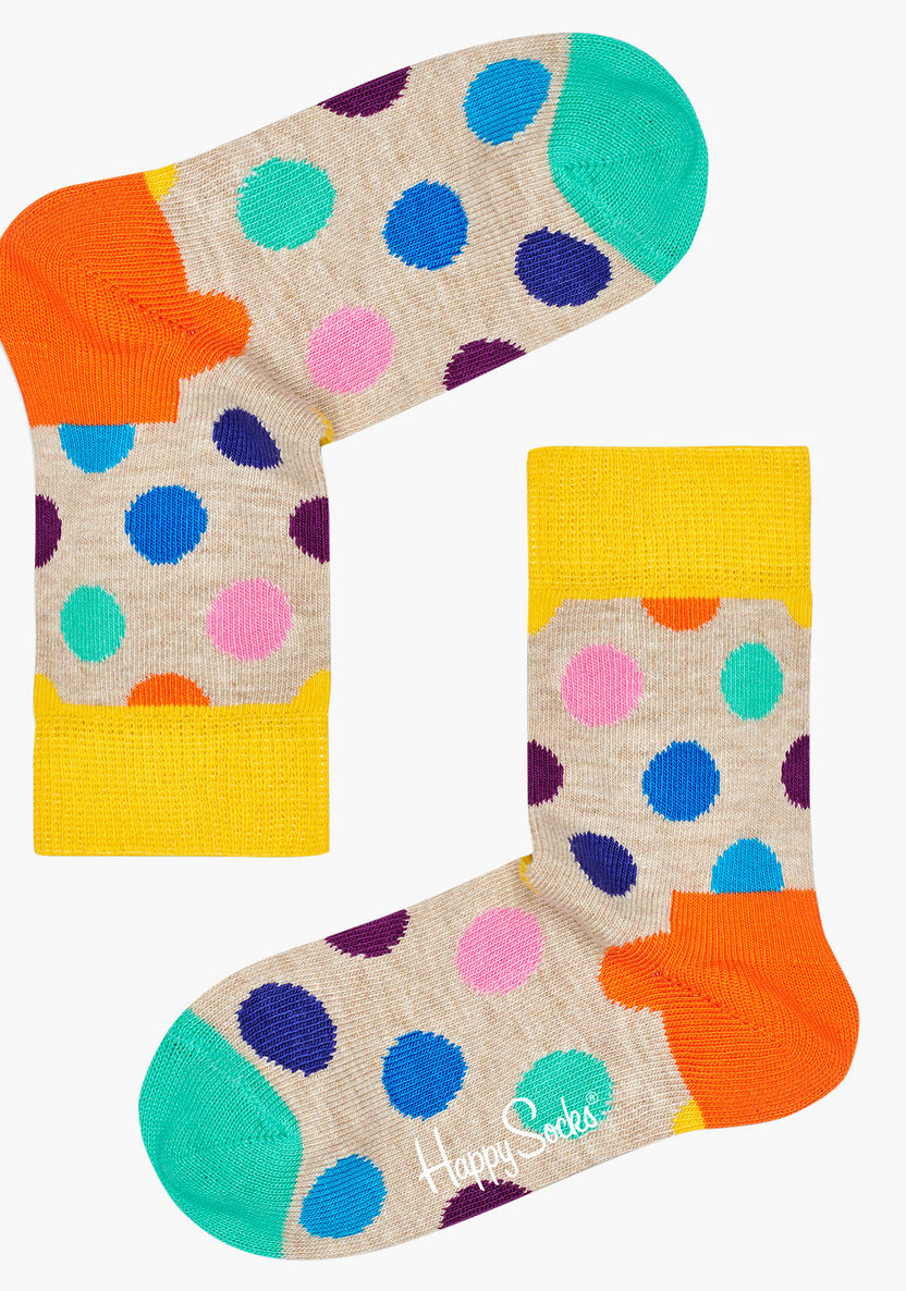 Happy Socks Dot Printed Socks-Socks-image-0