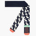 Happy Socks Bunny Printed Tights with Anti-Slip Closed Feet-Innerwear-thumbnail-0