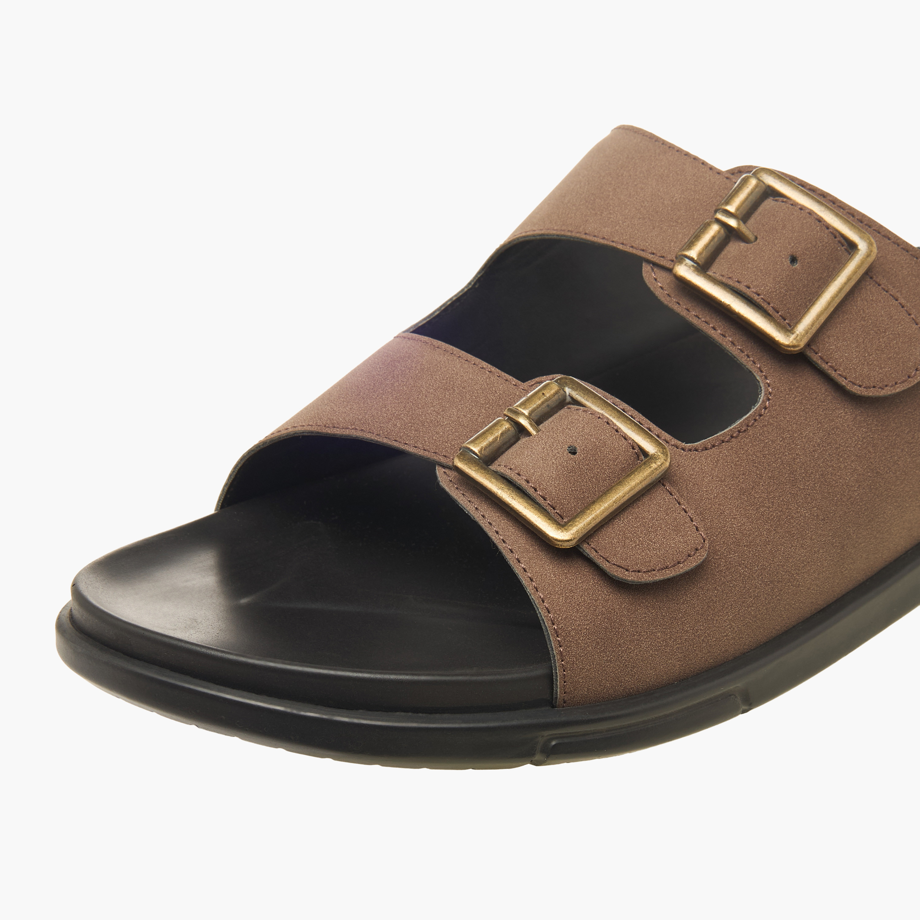 Duchini Men Buckle Accent Comfort Sandals-men-shoes-sandals-image-4