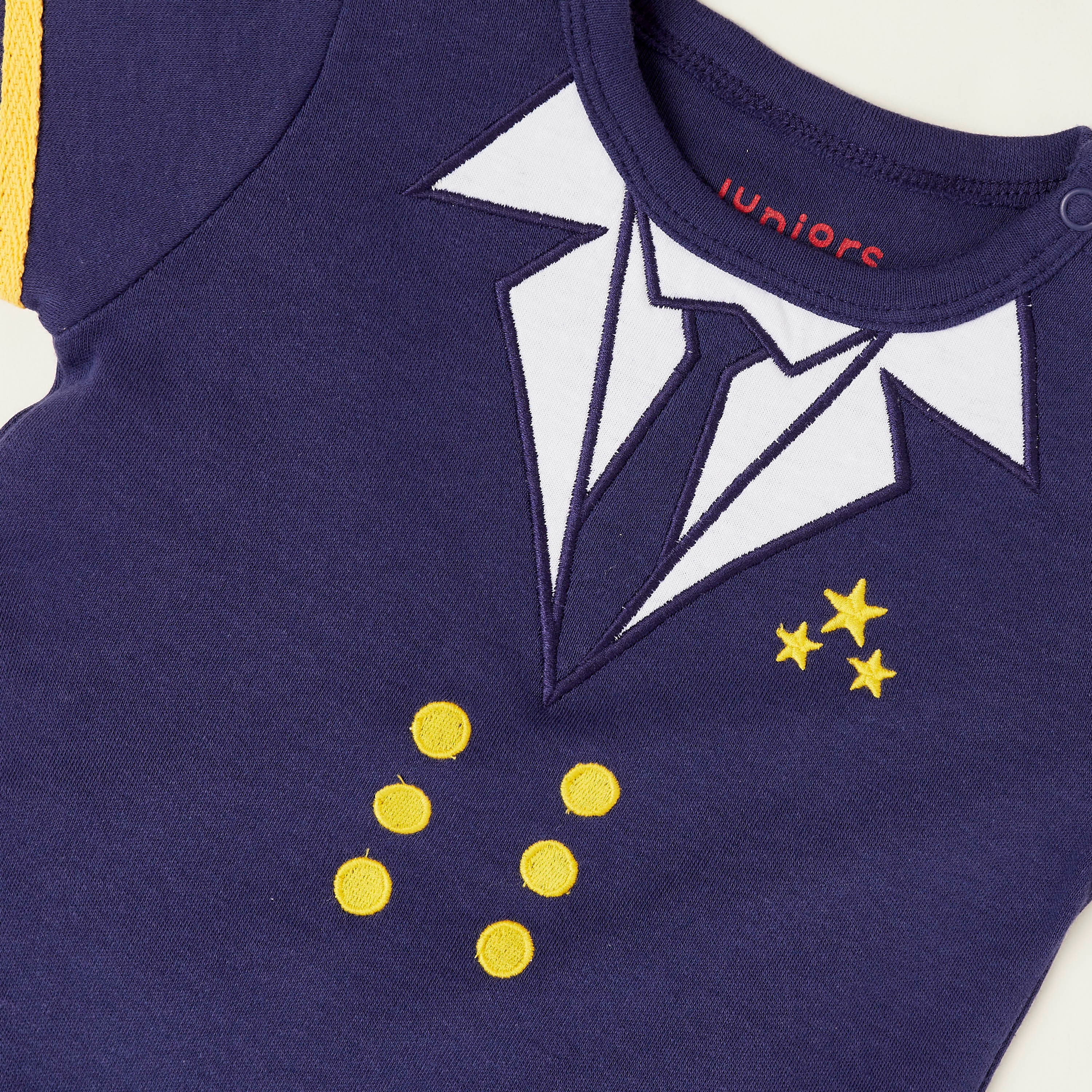 أفرول بأكمام قصيرة من جونيورز-baby-girls-clothing-rompers-image-2