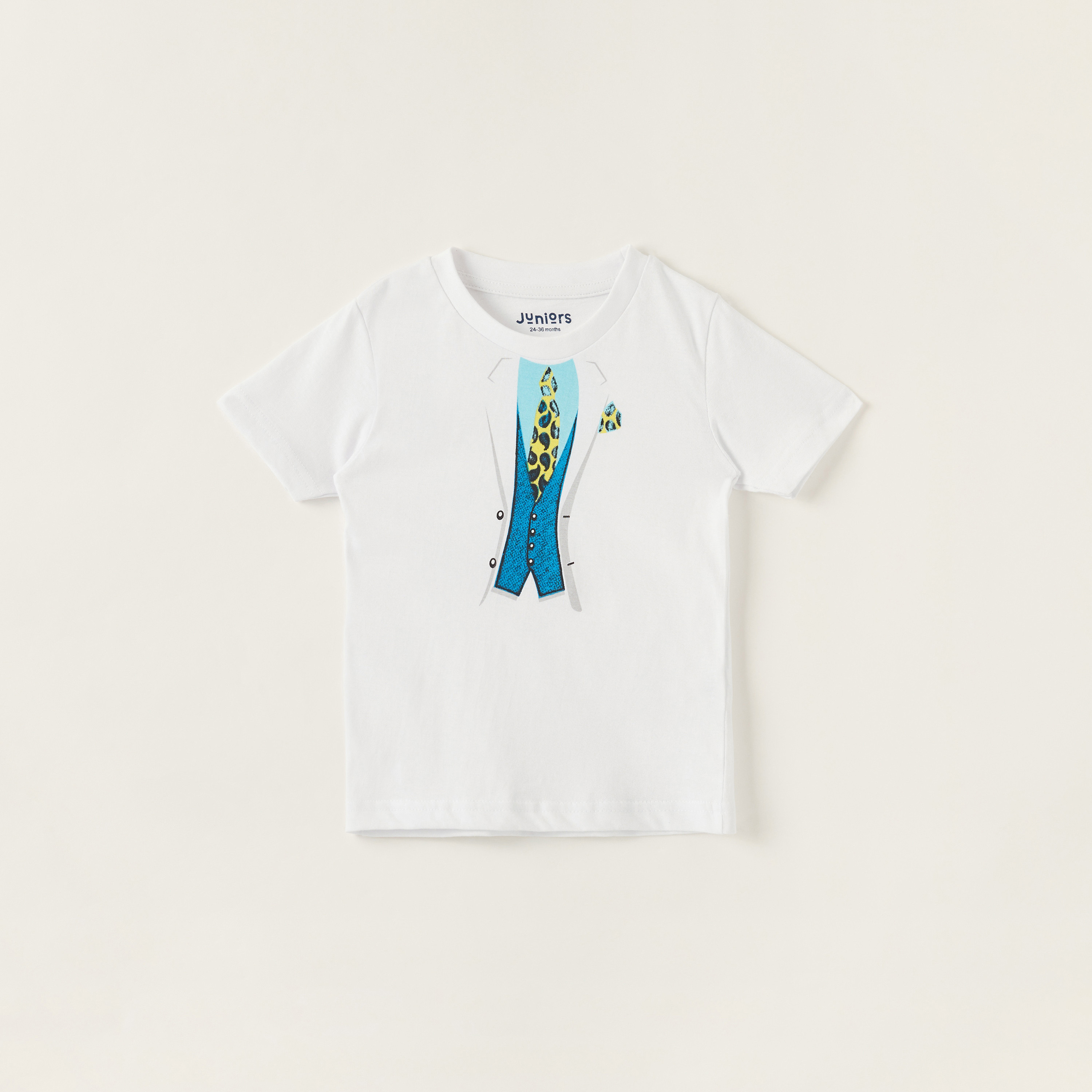 Shop Juniors Party Themed Graphic Print 