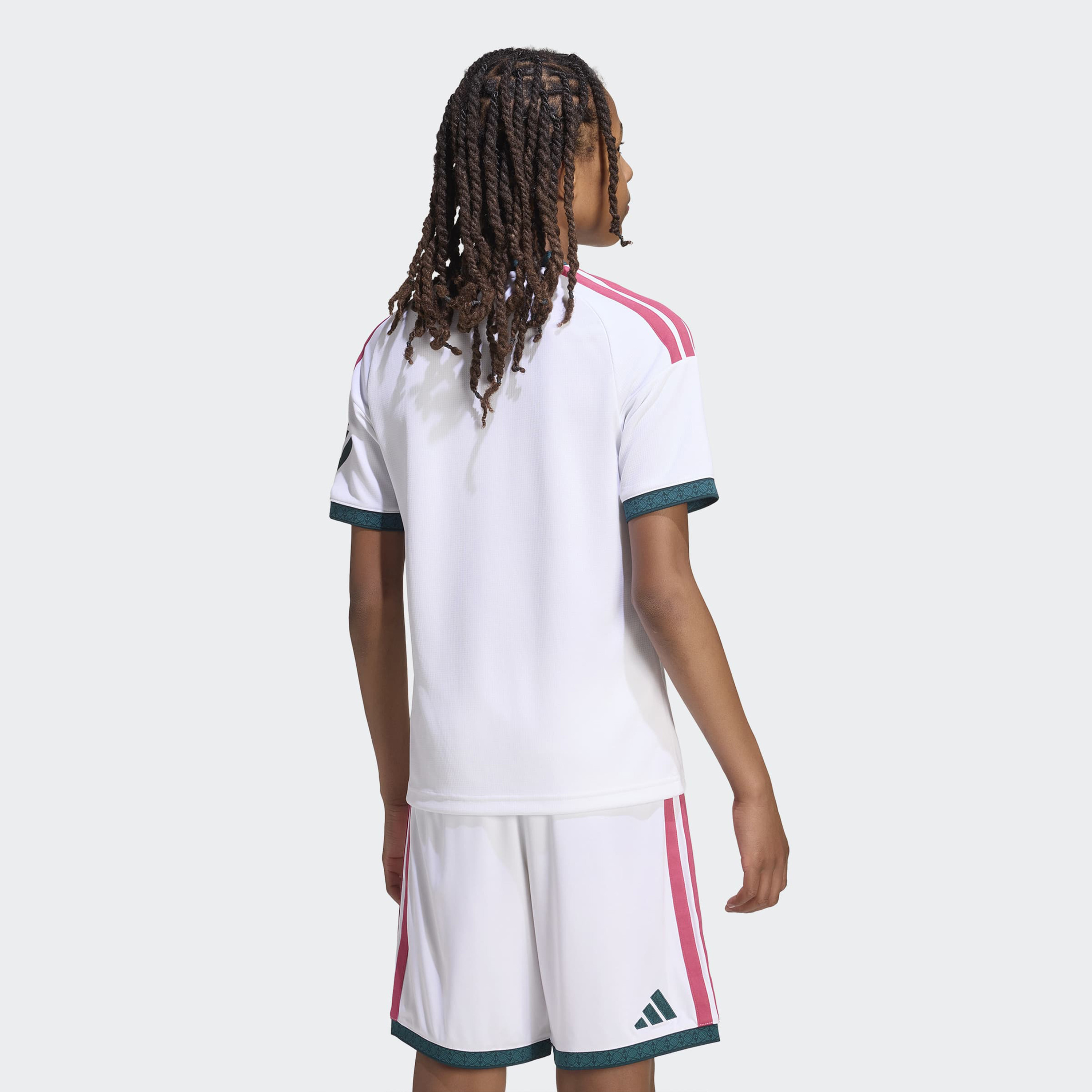 adidas Kids Real Madrid 25/26 Home Short Sleeve Jersey-sports-boys-clothing-tops-image-4