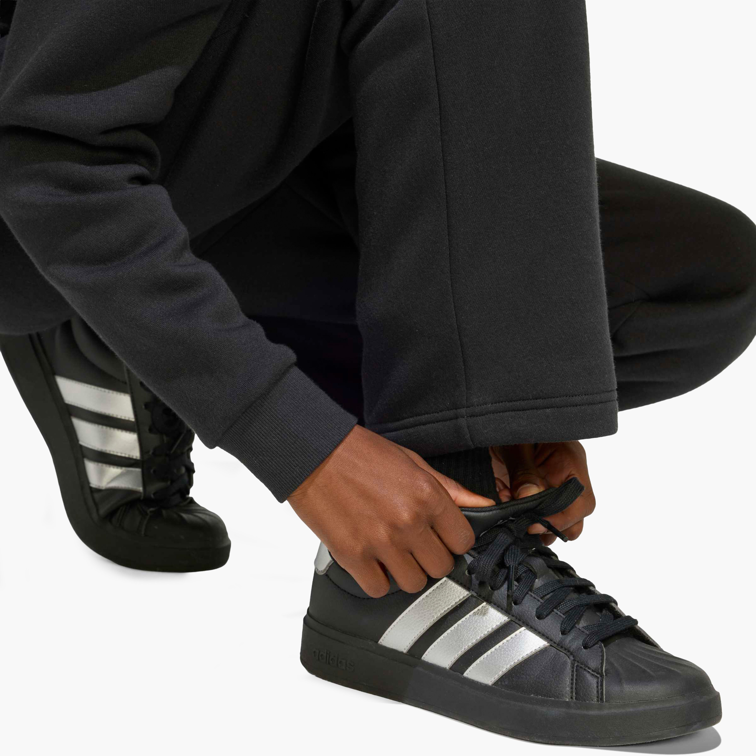 adidas Elastic Waist Track Pants with Logo Print-boys-clothing-bottoms-joggersandtrackpants-image-5