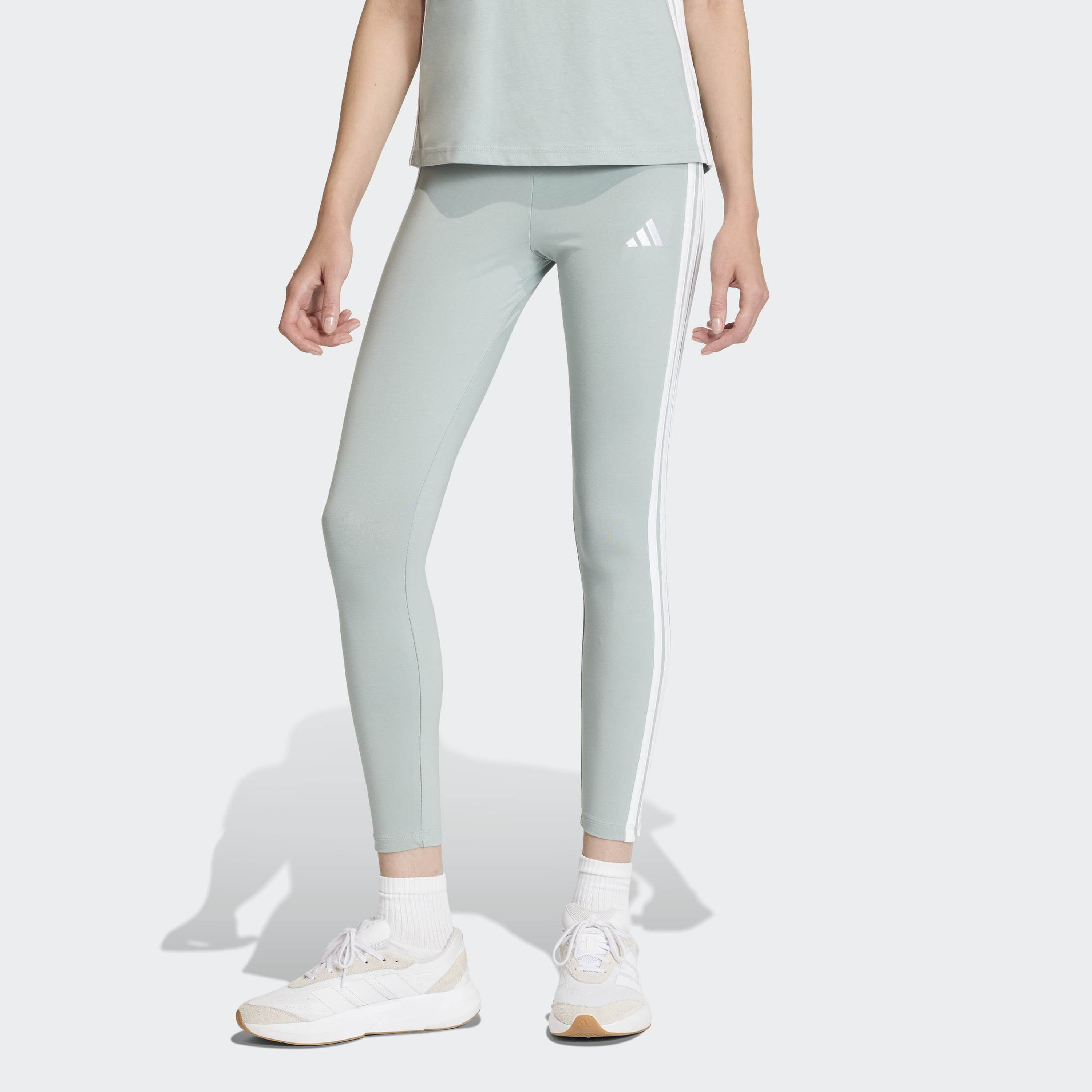 أديداس - ليجنز قطني نسائي إسينشالز بثلاثة خطوط JE0067 | OE-women-clothing-sportswearandactivewear-bottoms-leggings-image-13