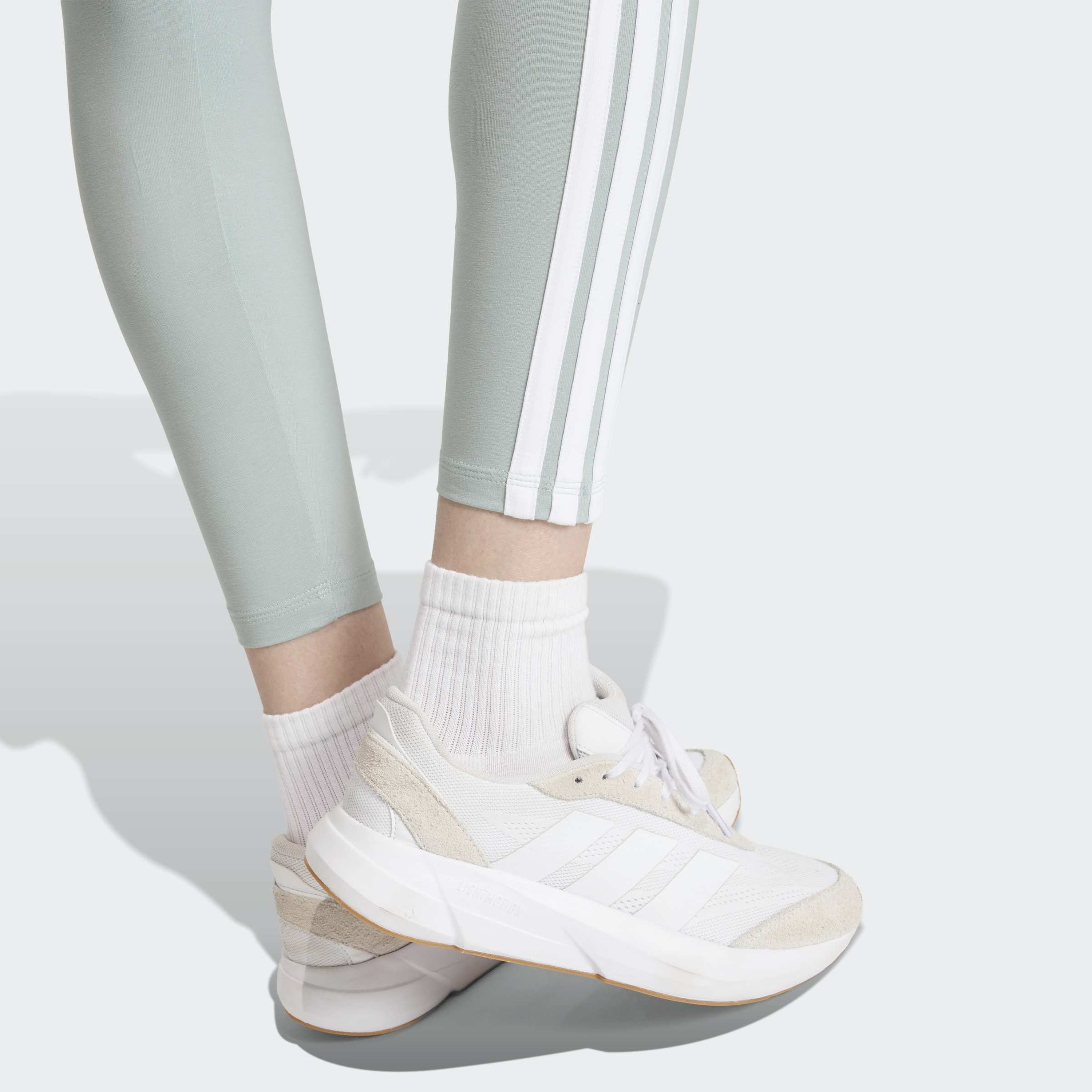 adidas Women's Essentials 3-Stripes Cotton Leggings JE0067 | OE-women-clothing-sportswearandactivewear-bottoms-leggings-image-5