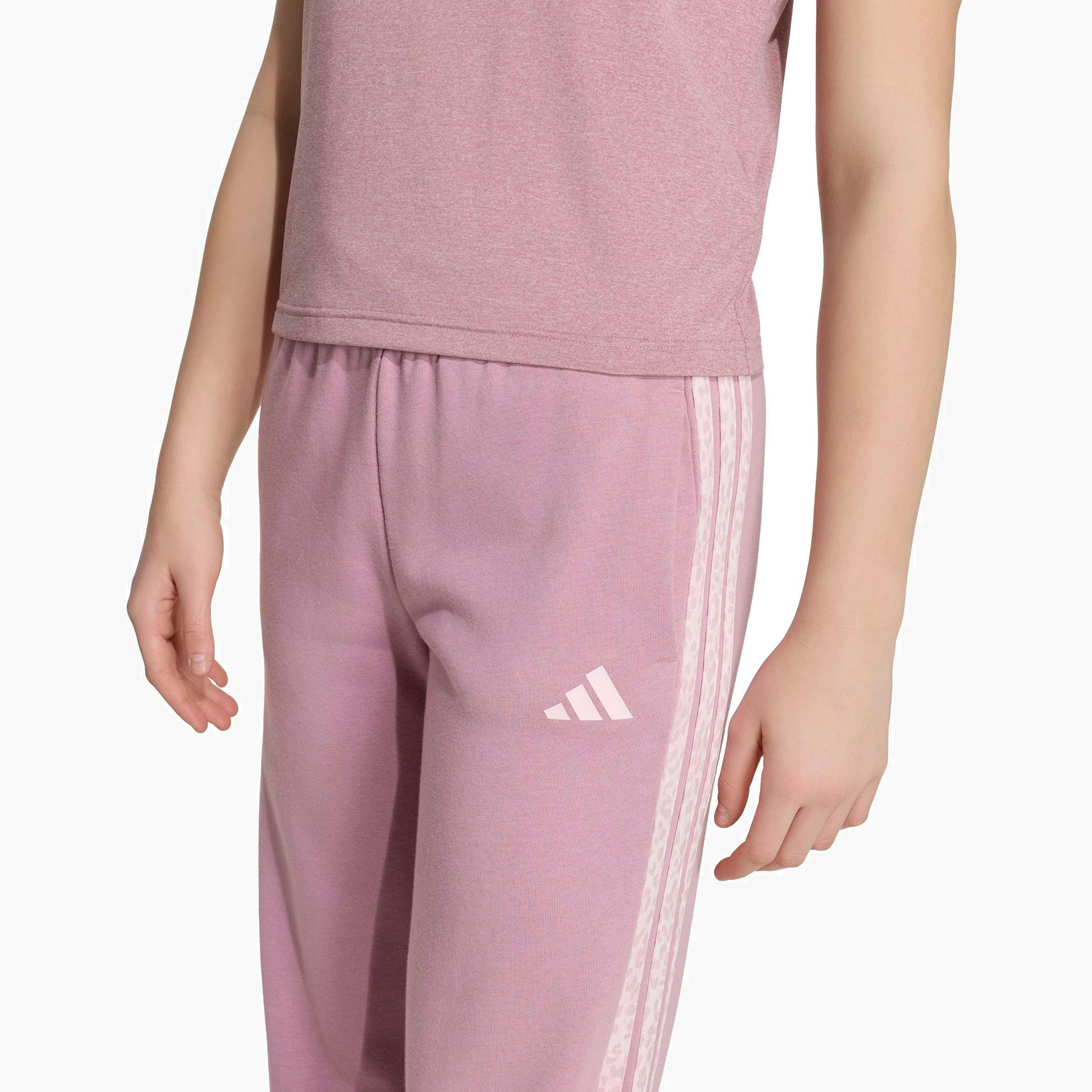 adidas Track Pants with Logo Print-sports-girls-clothing-bottoms-joggersandtrackpants-image-4