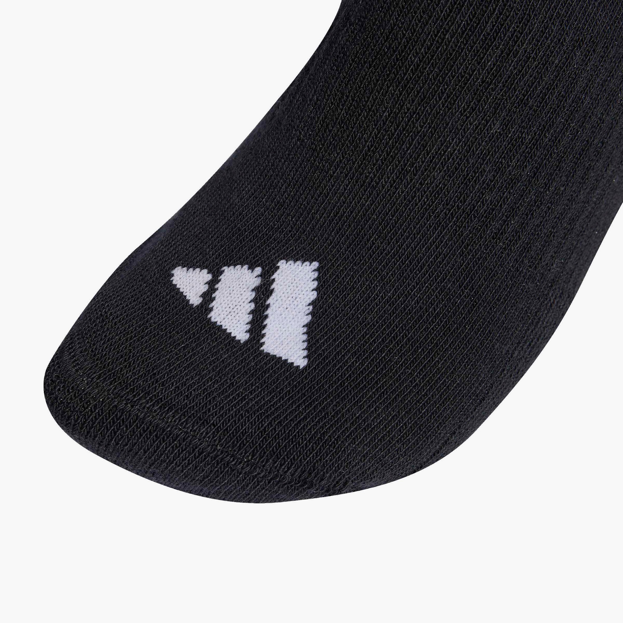 طقم جوارب رياضية 3 أزواج بطول الكاحل للرجال من أديداس-men-socks-image-3
