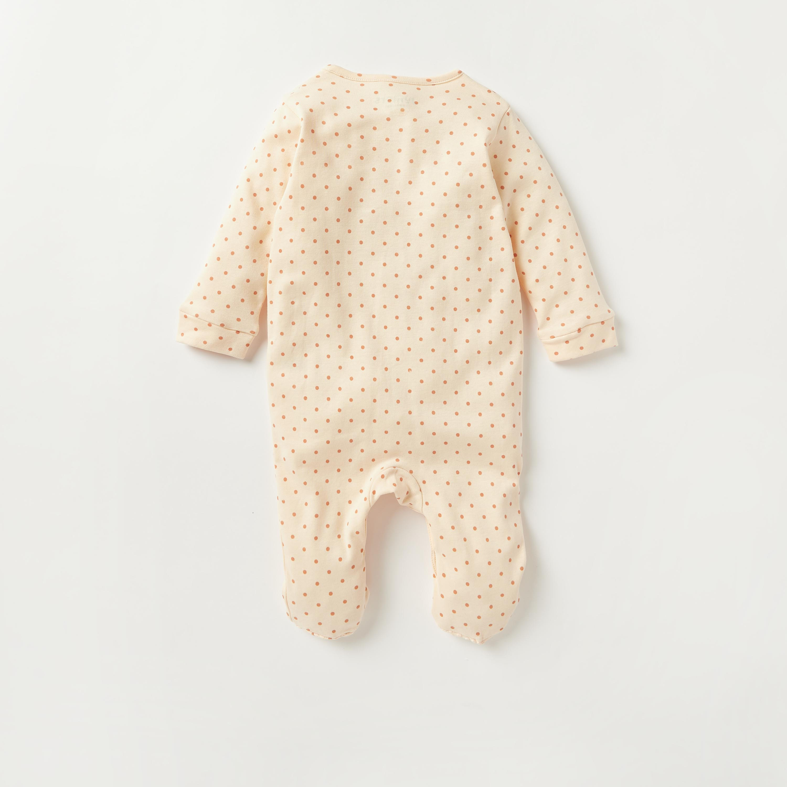 Polka dot hot sale sleepsuit