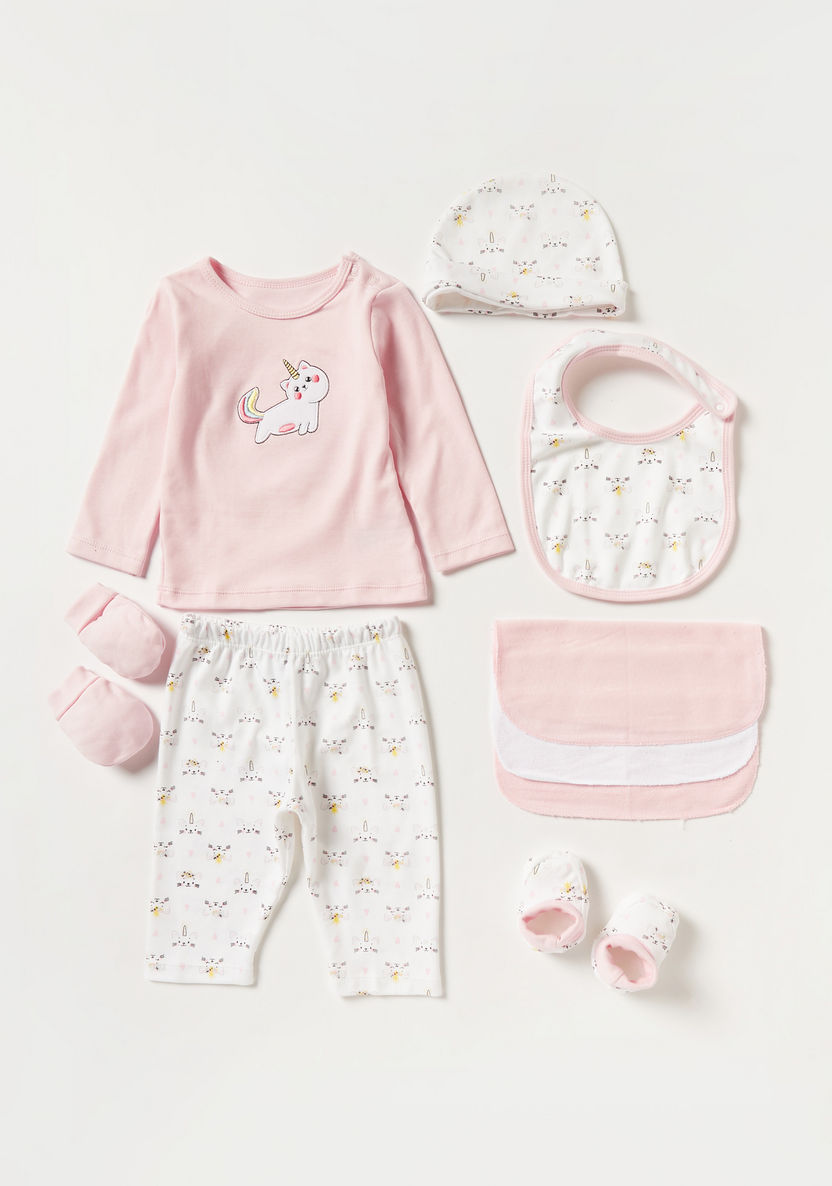 Buy Juniors 10-Piece Caticorn Printed Clothing Gift Set Online