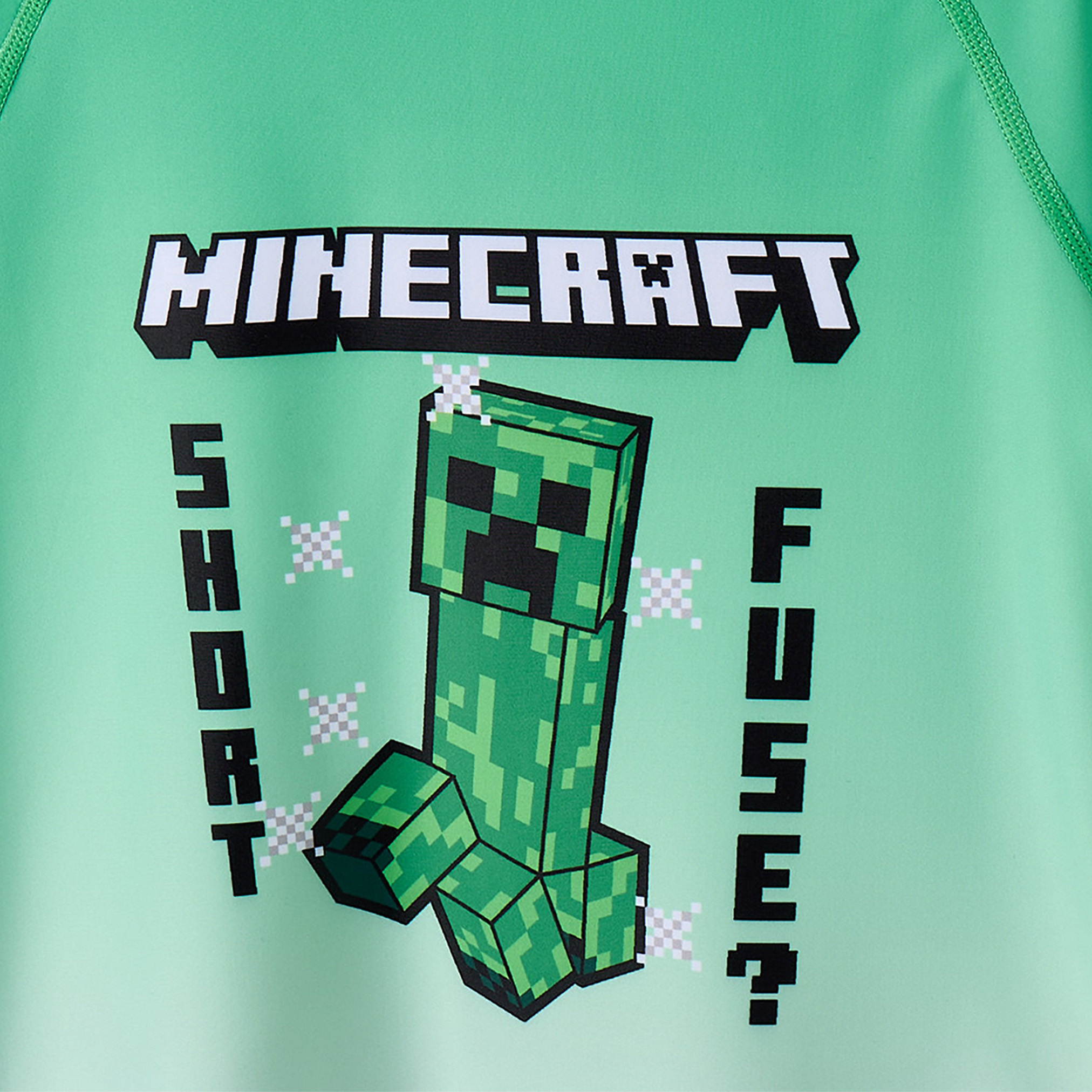 Minecraft Boys Swim T-shirt and Shorts Set-boys-clothing-swimwear-image-3