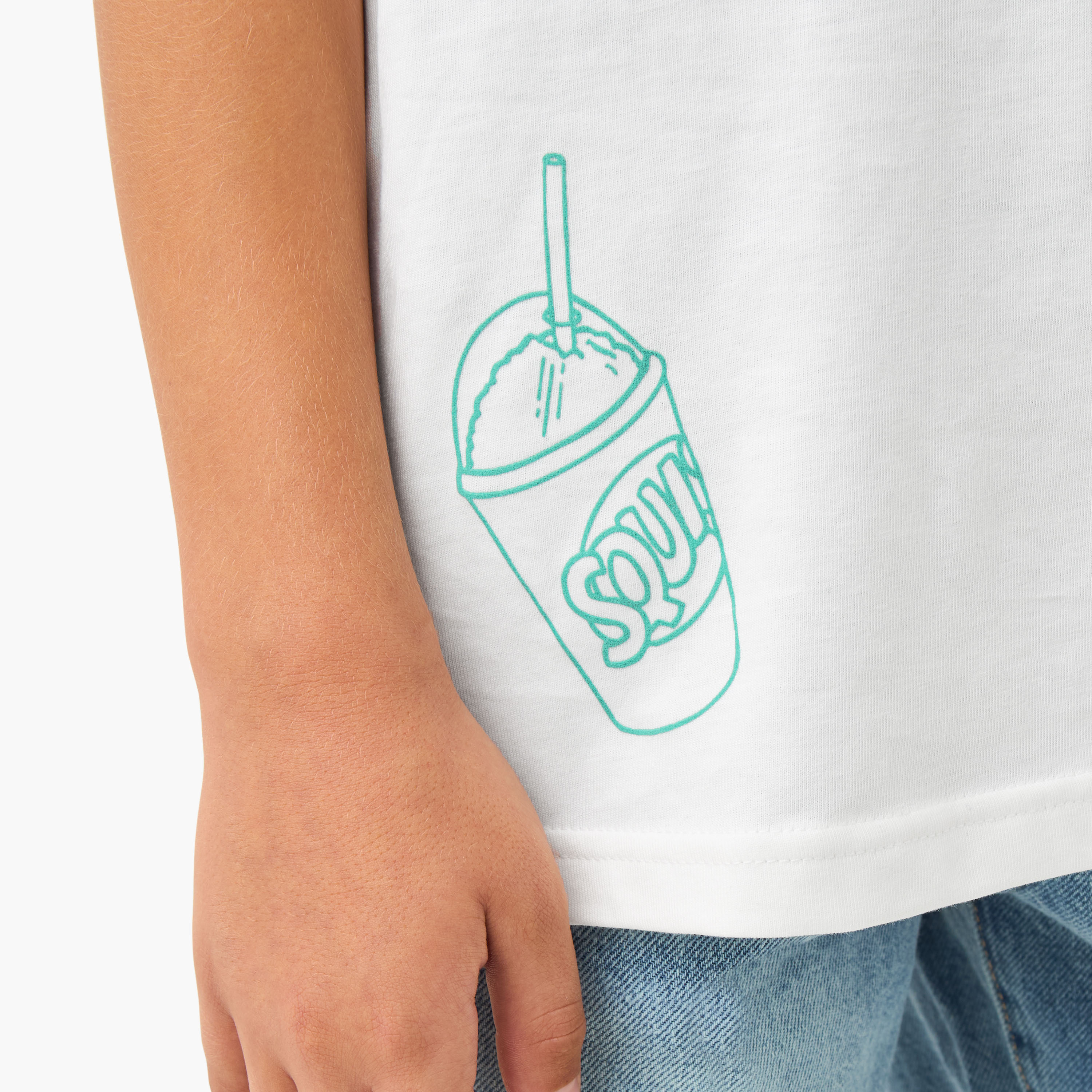 Minecraft Boys Crew Neck T-shirt with Simpson Print - Cotton - Short Sleeves-boys-clothing-tshirtsandpolos-image-6