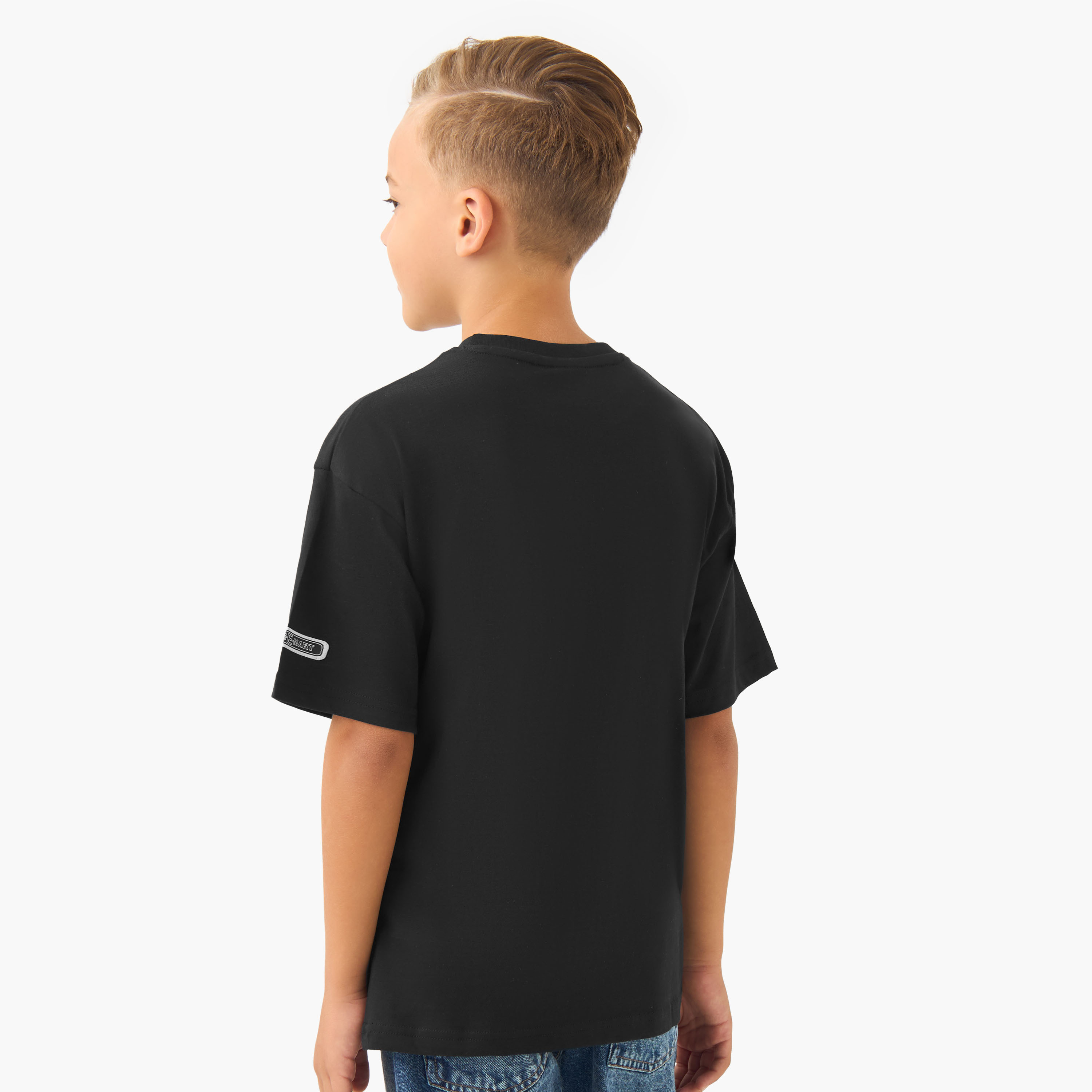 Minecraft Boys Crew Neck T-shirt with Simpsons Print - Cotton - Short Sleeves-boys-clothing-tshirtsandpolos-image-3