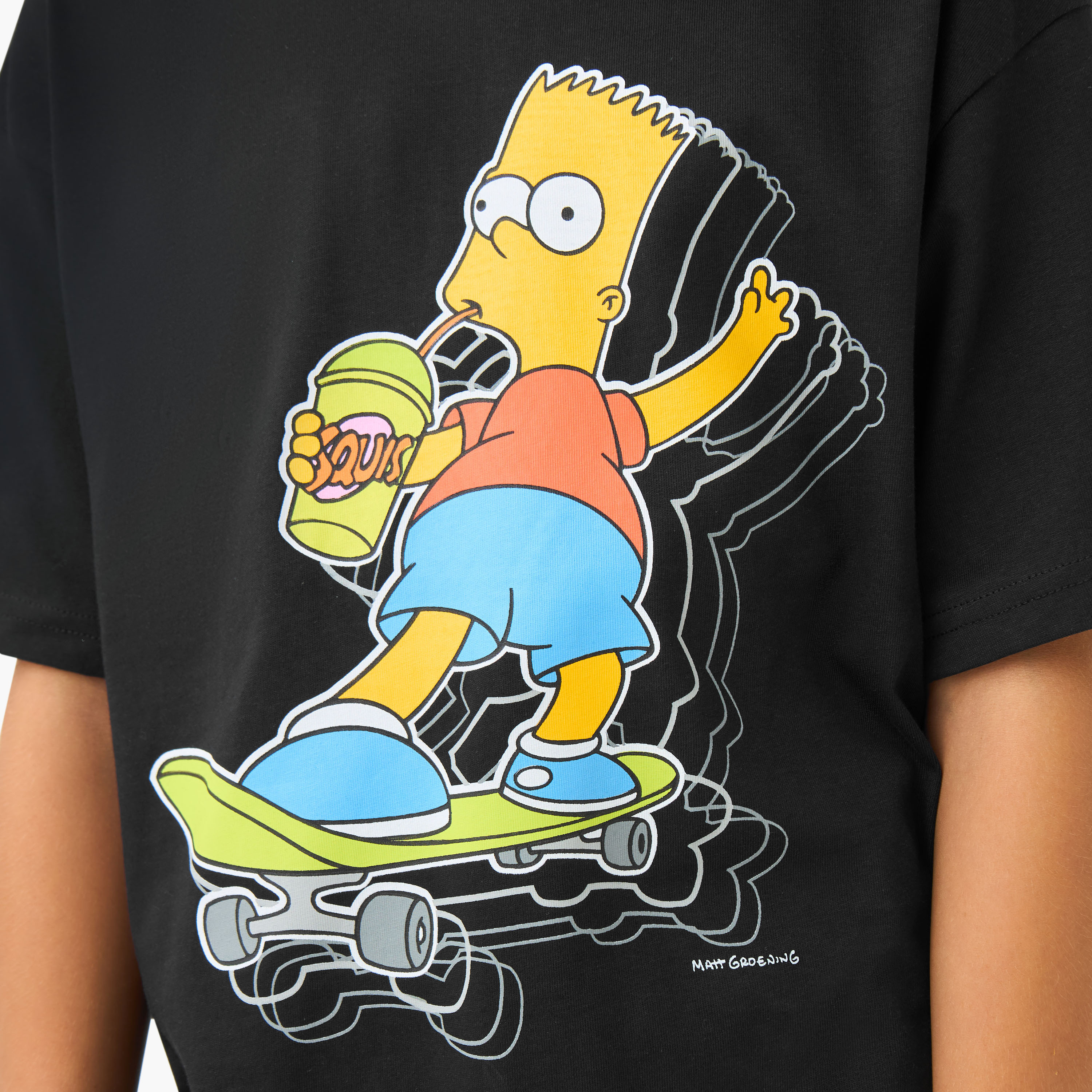 Minecraft Boys Crew Neck T-shirt with Simpsons Print - Cotton - Short Sleeves-boys-clothing-tshirtsandpolos-image-5
