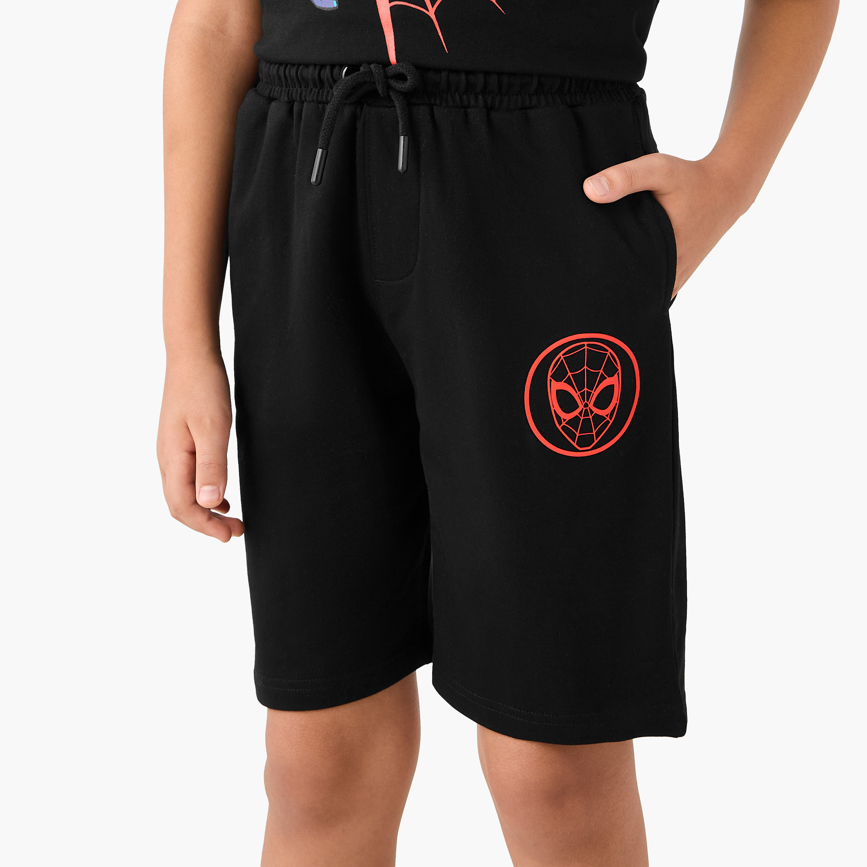 طقم شورت وتيشيرت بطبعات-boys-clothing-setsandcoords-image-3