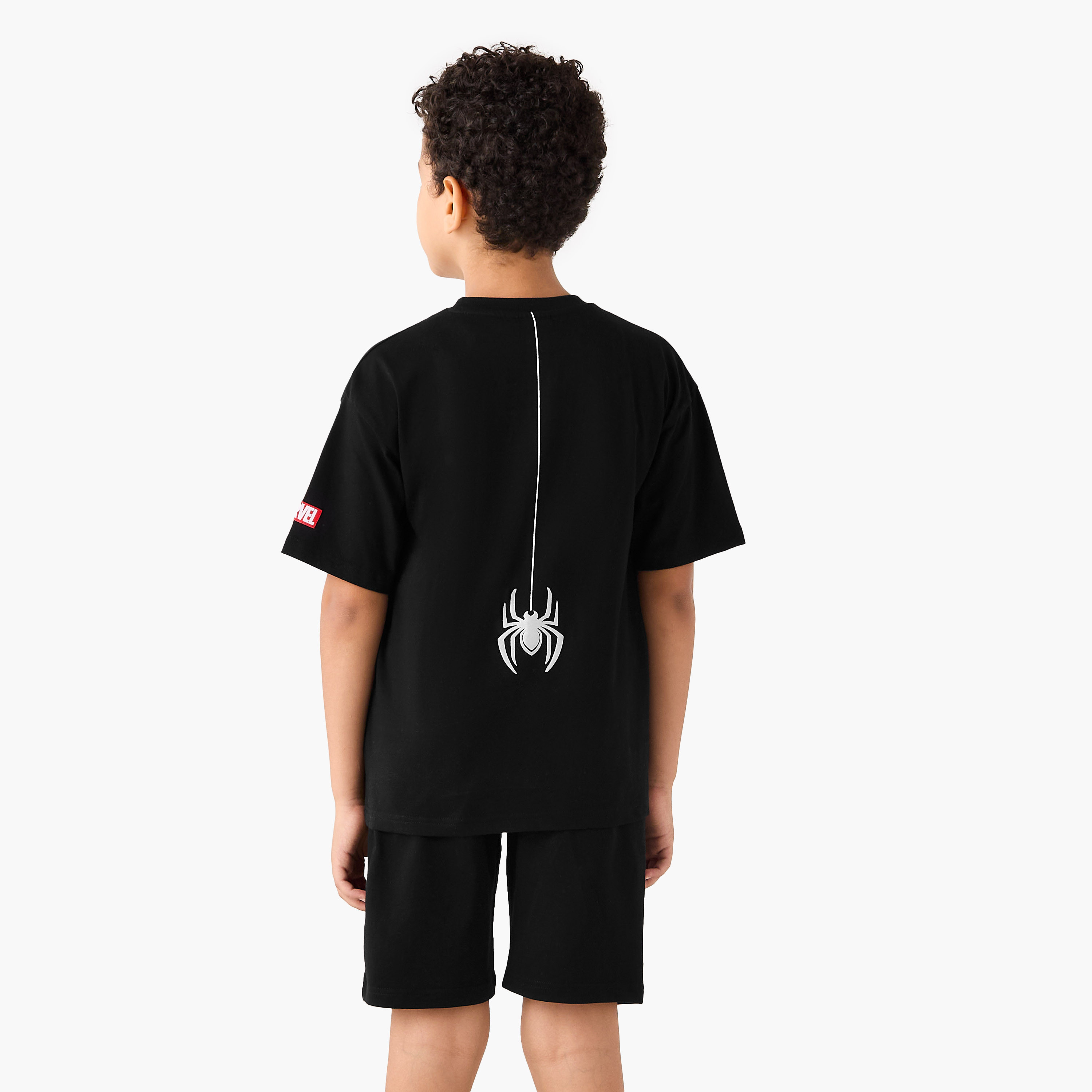 طقم شورت وتيشيرت بطبعات-boys-clothing-setsandcoords-image-4