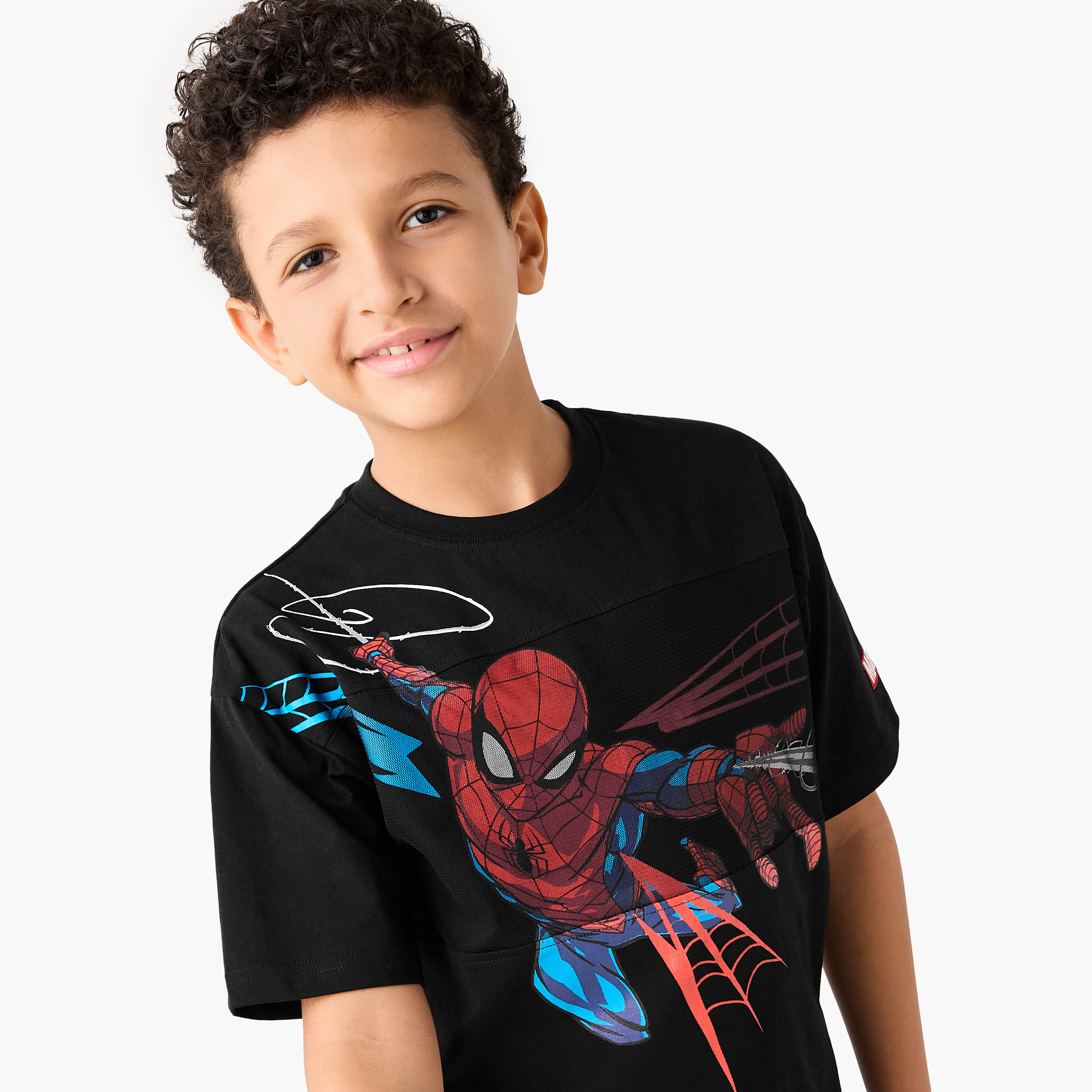 طقم شورت وتيشيرت بطبعات-boys-clothing-setsandcoords-image-5