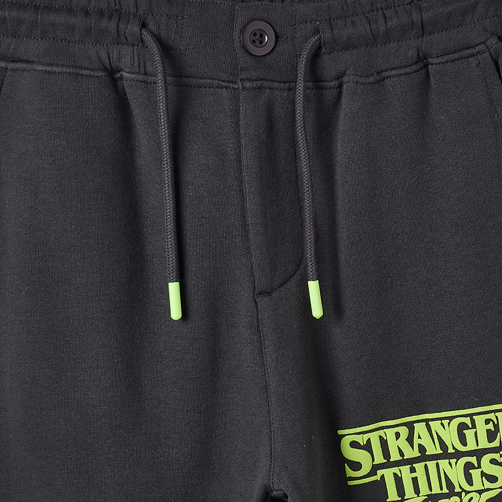 Netflix Elasticated Drawstring Waist Track Pants with Stranger Things Print-boys-clothing-bottoms-joggersandtrackpants-image-4