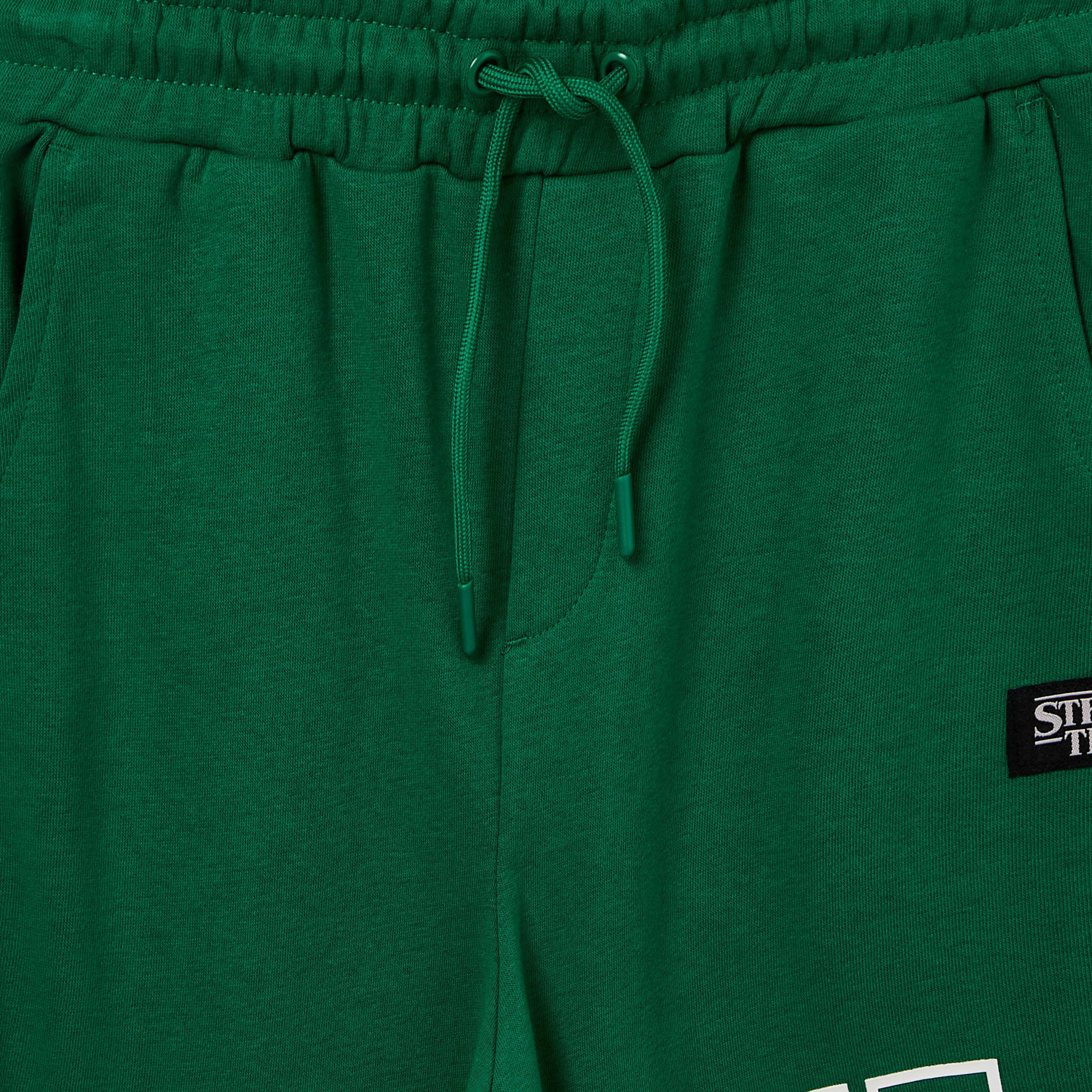 Netflix V-neck Short Sleeve T-shirt and Shorts Set with Varsity Print-boys-clothing-setsandcoords-image-6