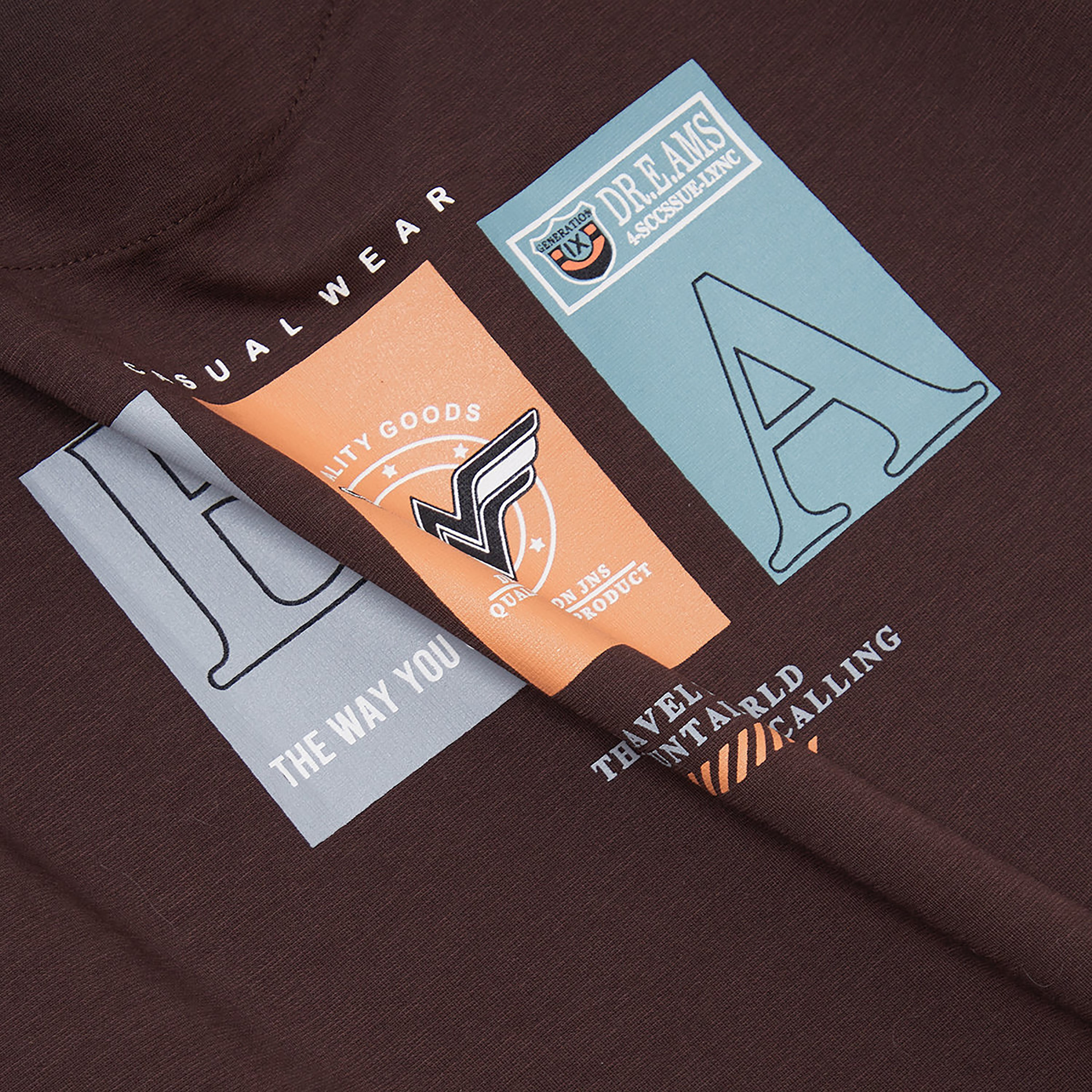 Cool & Cool Graphic Short Sleeves T-Shirt & Shorts Set-boys-clothing-setsandcoords-image-8