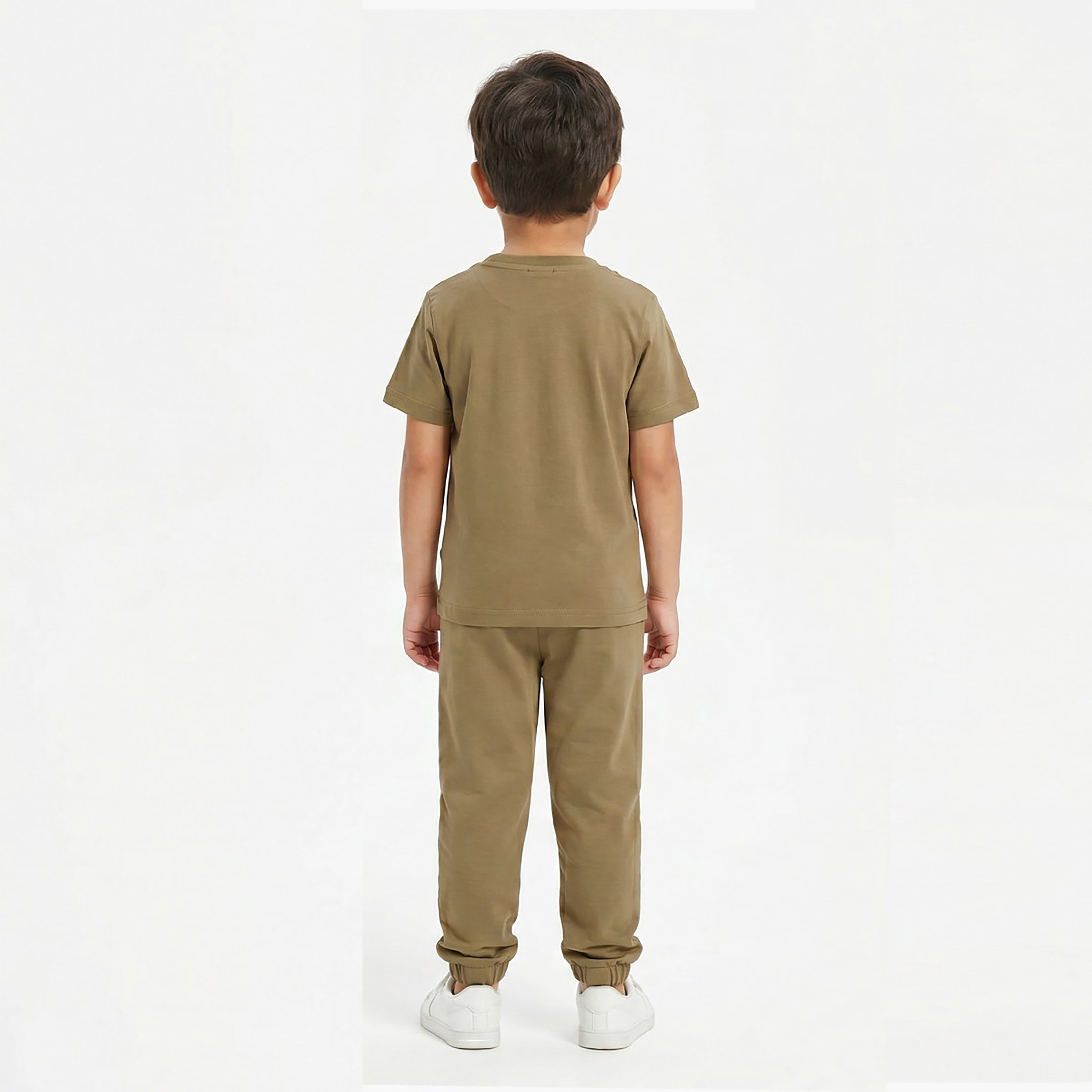 Cool & Cool Graphic Short Sleeves T-Shirt & Joggers Set-boys-clothing-setsandcoords-image-2