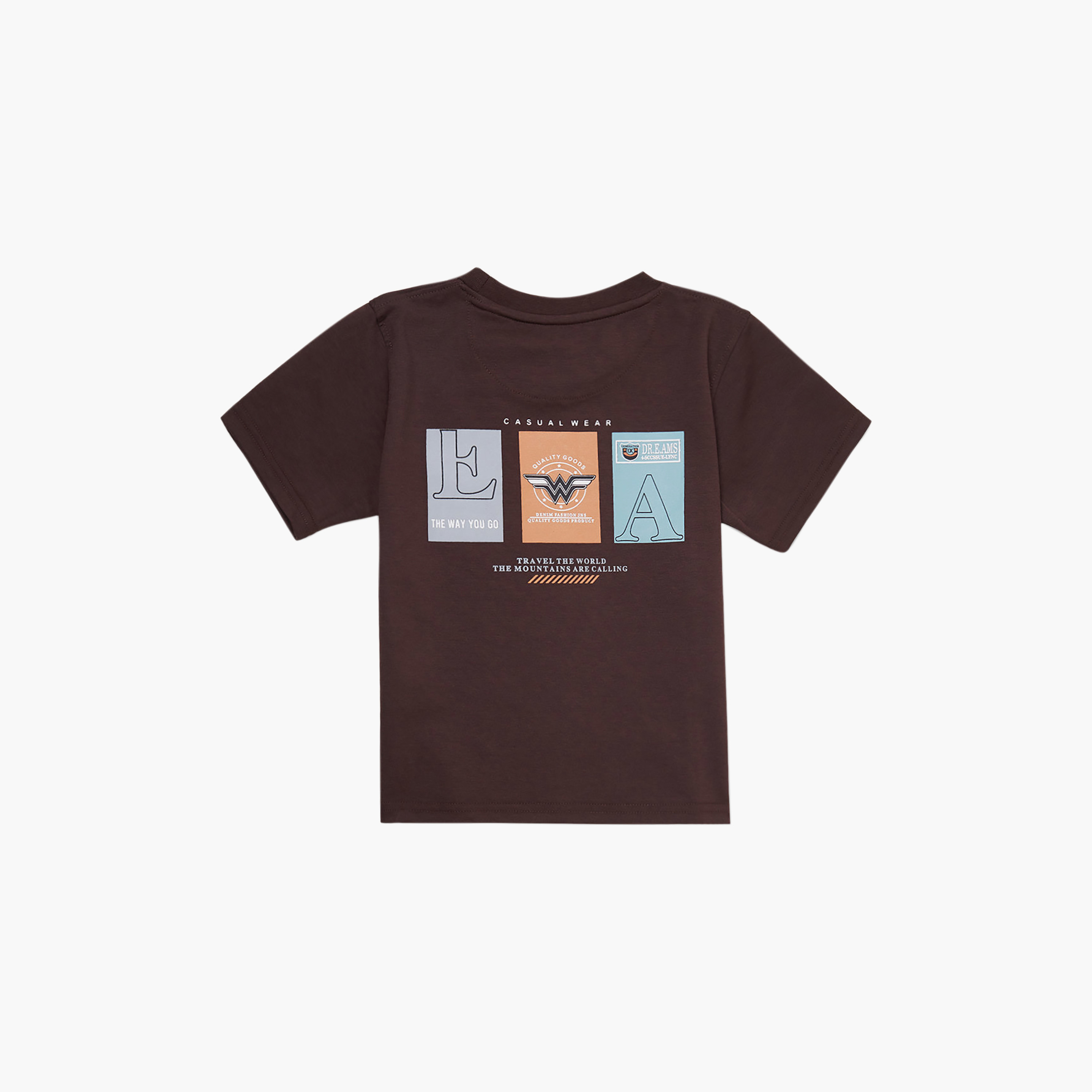 Cool & Cool Graphic Short Sleeves T-Shirt & Joggers Set-boys-clothing-setsandcoords-image-5