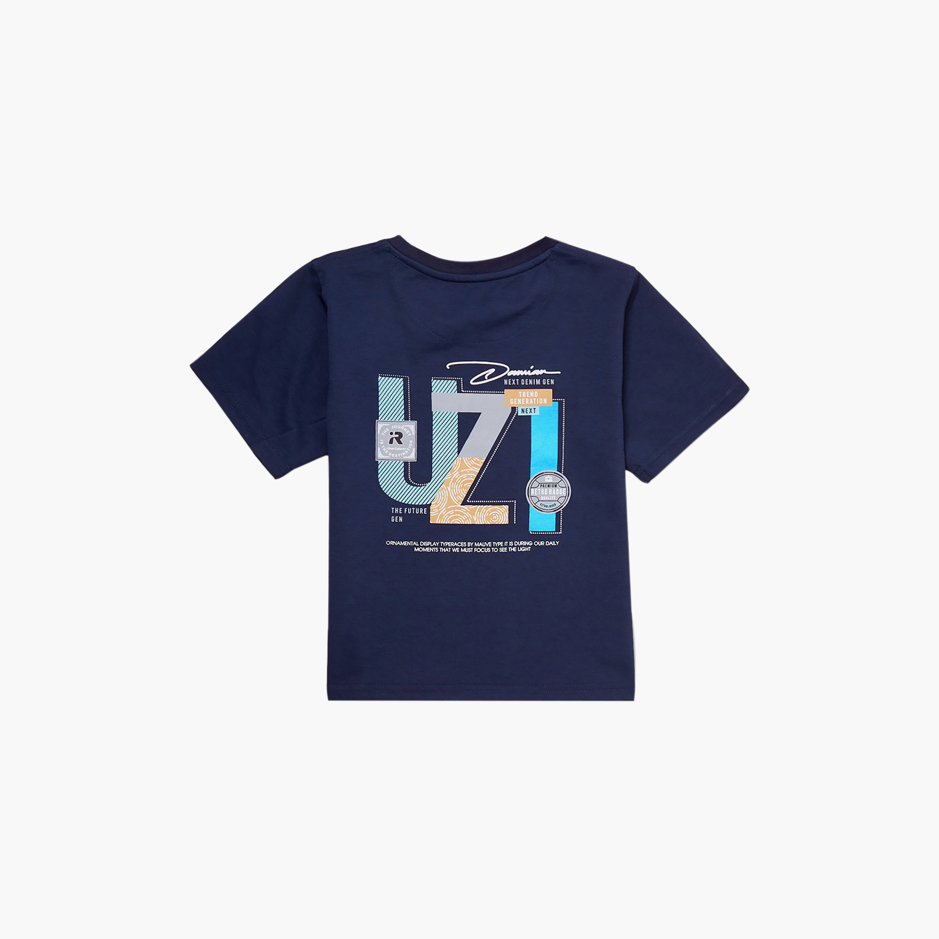 Cool & Cool Graphic Short Sleeves T-Shirt & Joggers Set-boys-clothing-setsandcoords-image-5