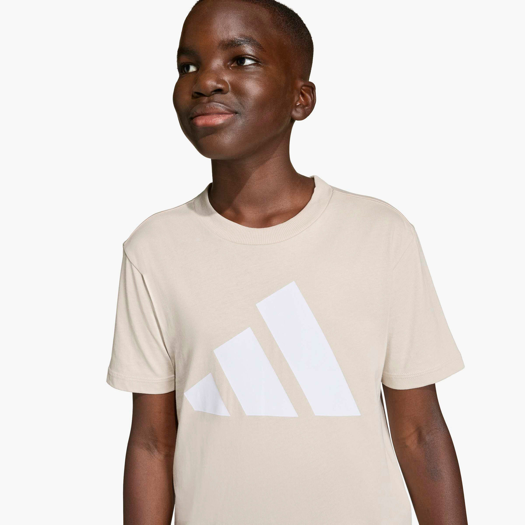 adidas Crew Neck Short Sleeves T-shirt and Shorts Set with Logo Print-boys-clothing-sportswear-sets-image-4
