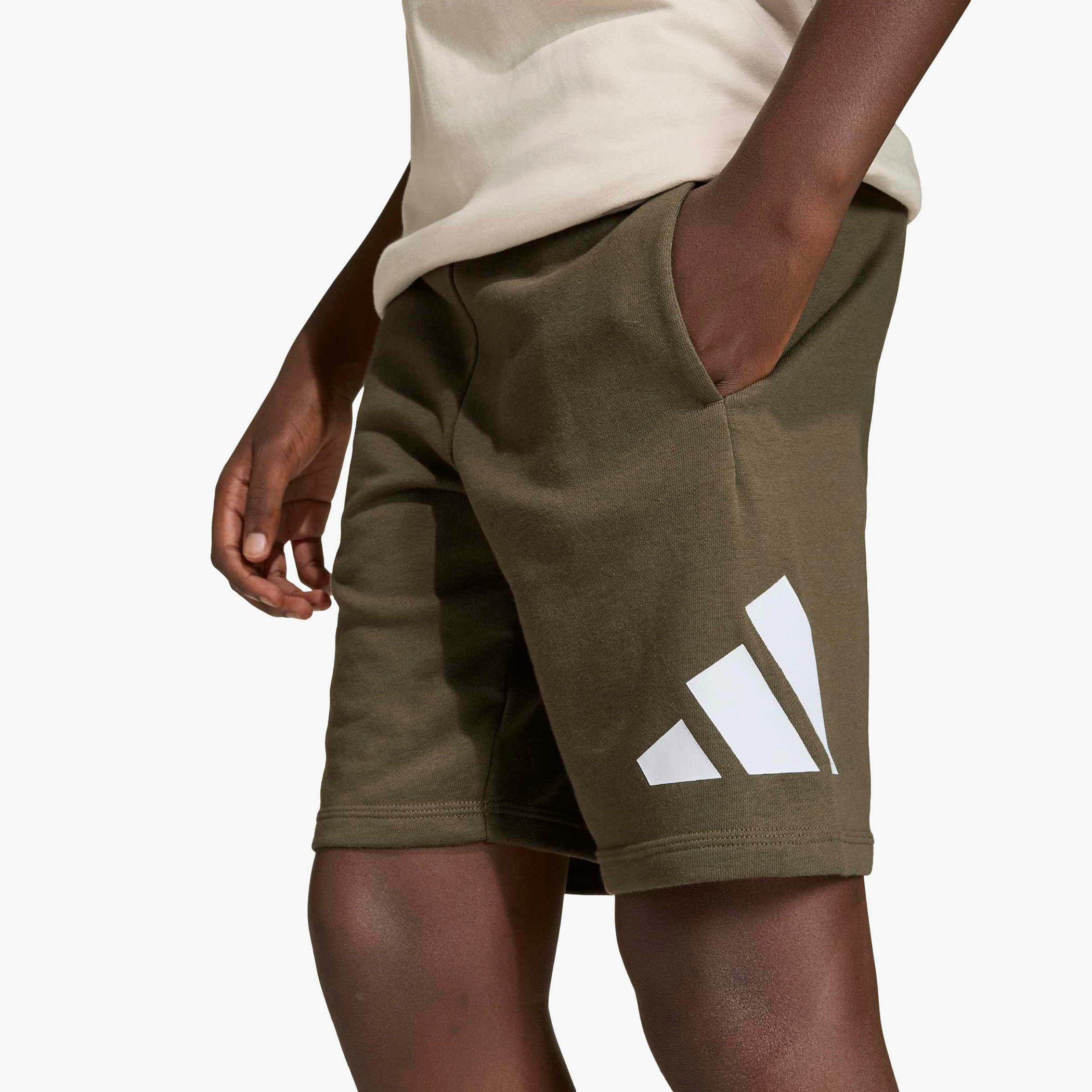 adidas Crew Neck Short Sleeves T-shirt and Shorts Set with Logo Print-boys-clothing-sportswear-sets-image-5