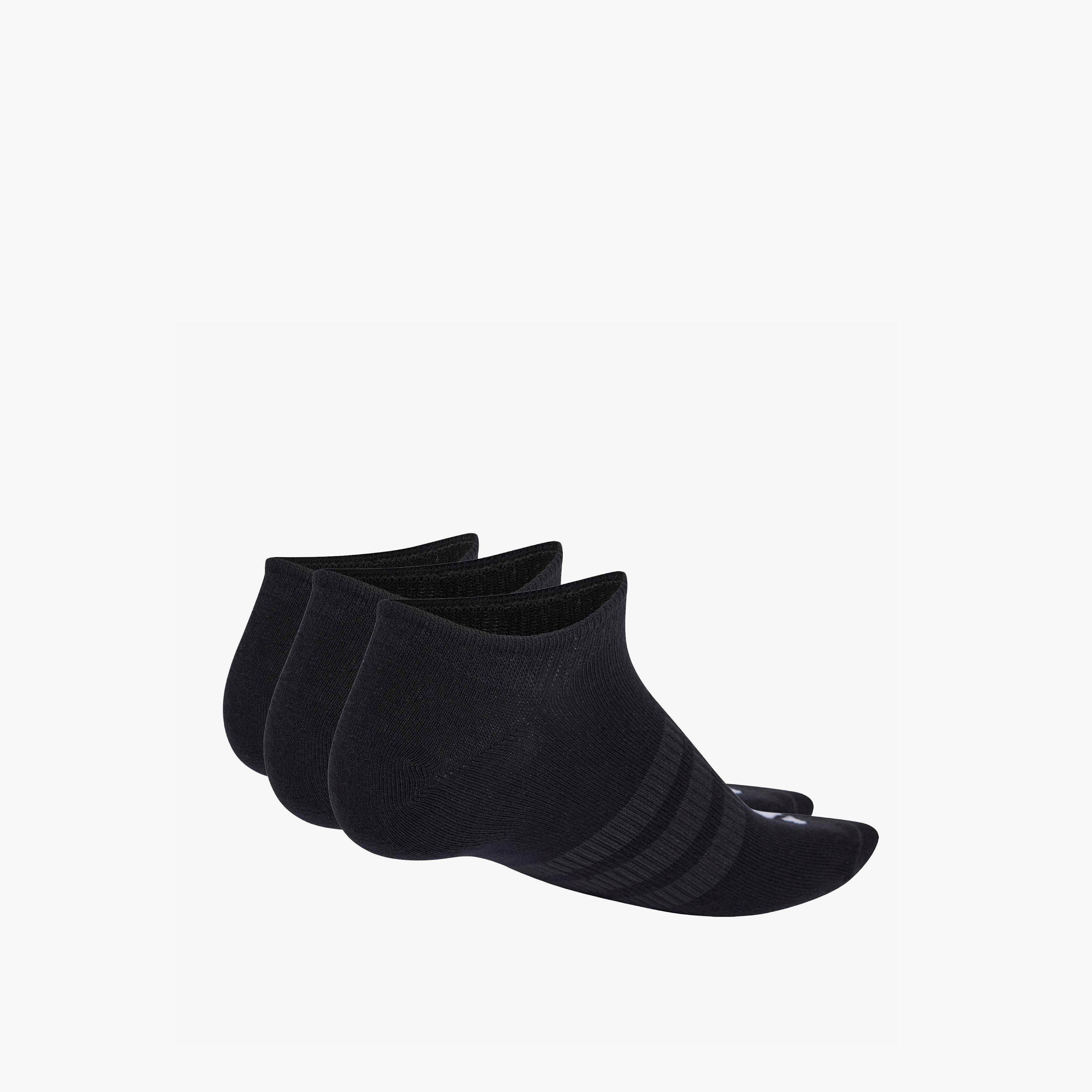 طقم جوارب رياضية غير مرئية 3 أزواج للرجال من أديداس-men-socks-image-2