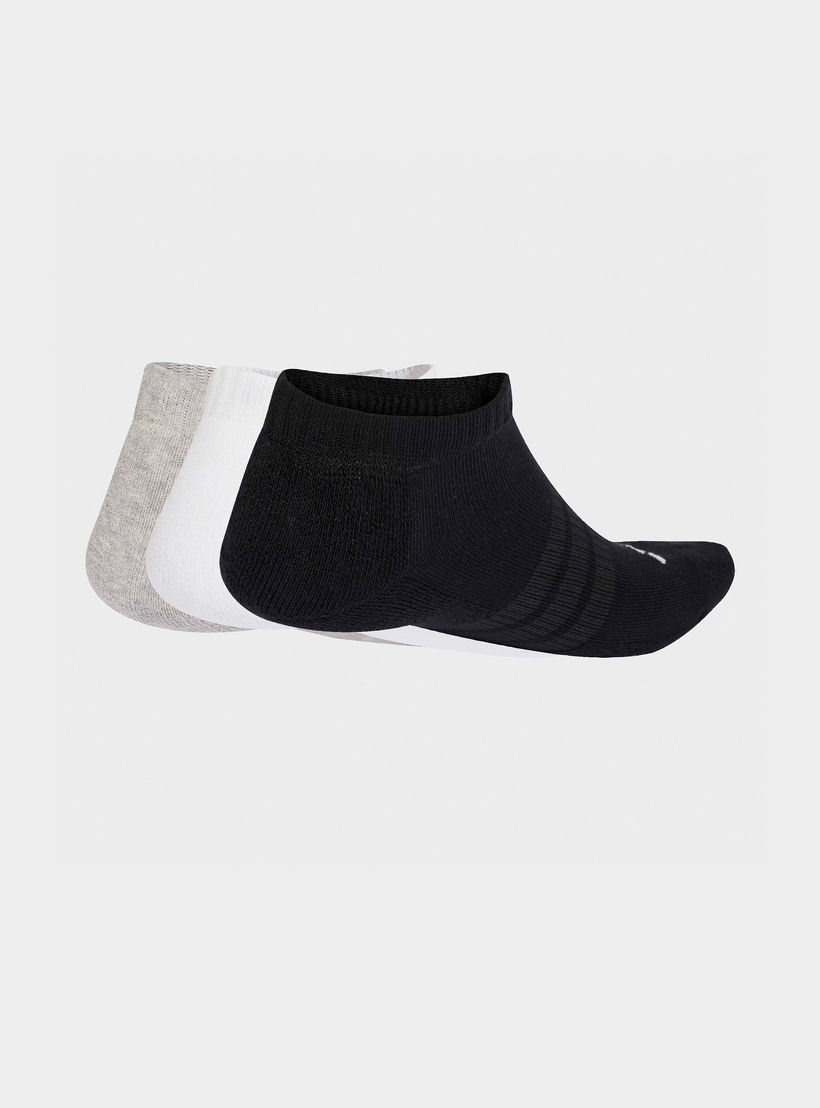 جوارب غير مرئية مبطنة للرجال من أديداس - طقم 3 أزواج-men-socks-image-2