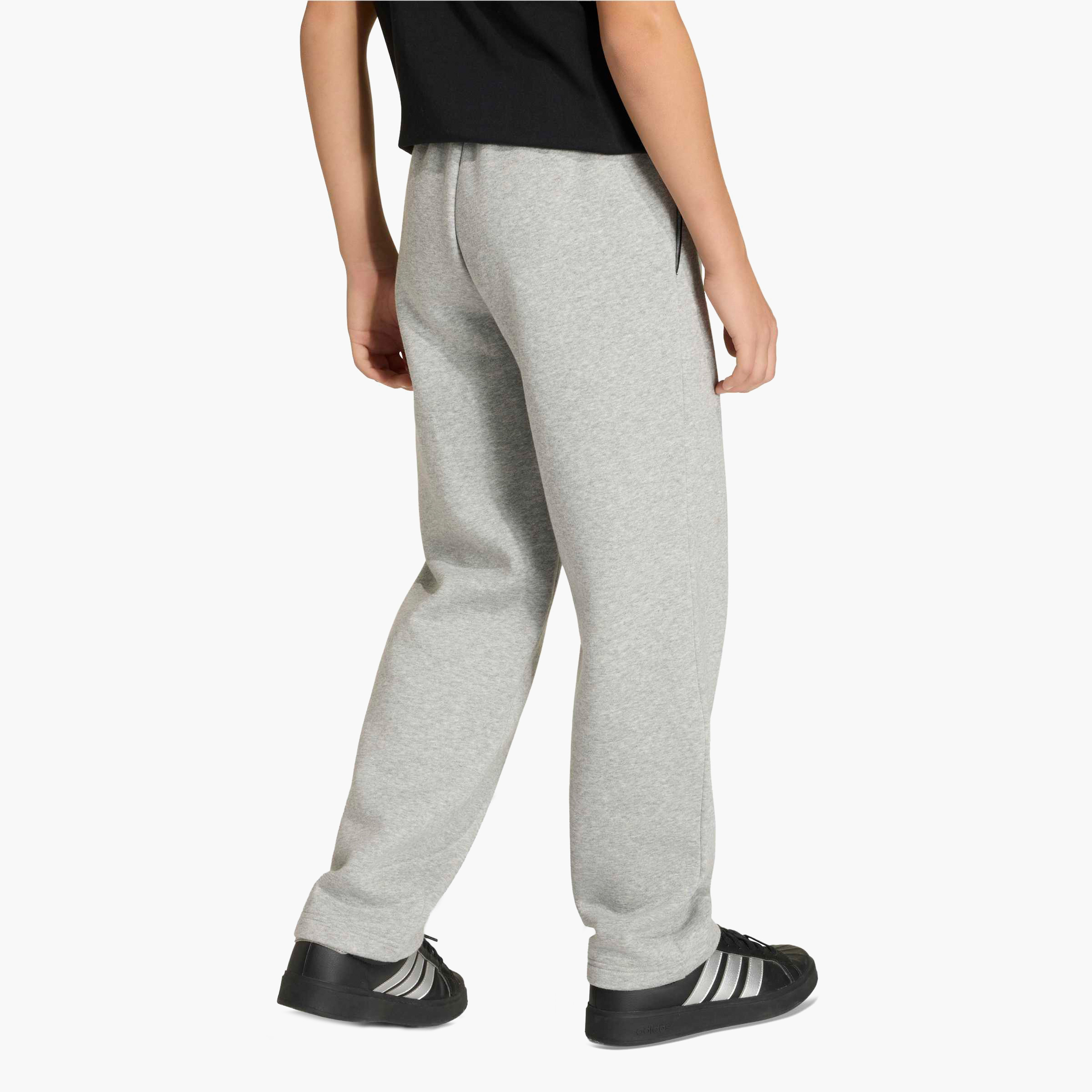 adidas Elastic Waist Track Pants with Logo Print-boys-clothing-bottoms-joggersandtrackpants-image-3