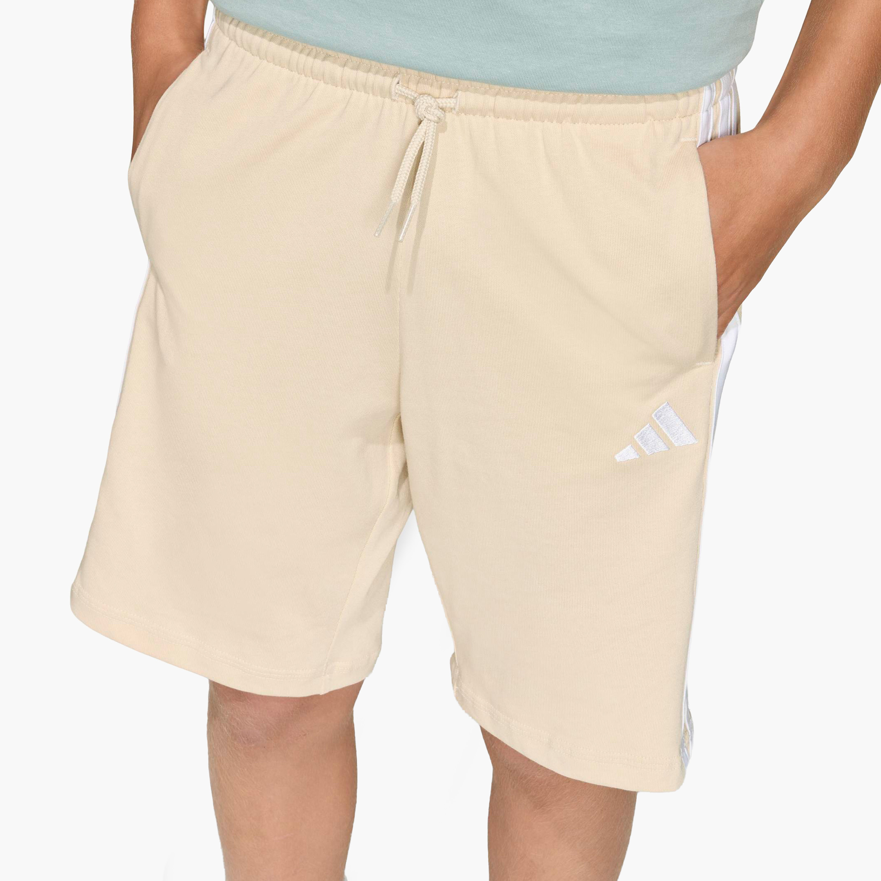adidas Drawstring Waist Shorts with Pockets-sports-boys-clothing-bottoms-shorts-image-5