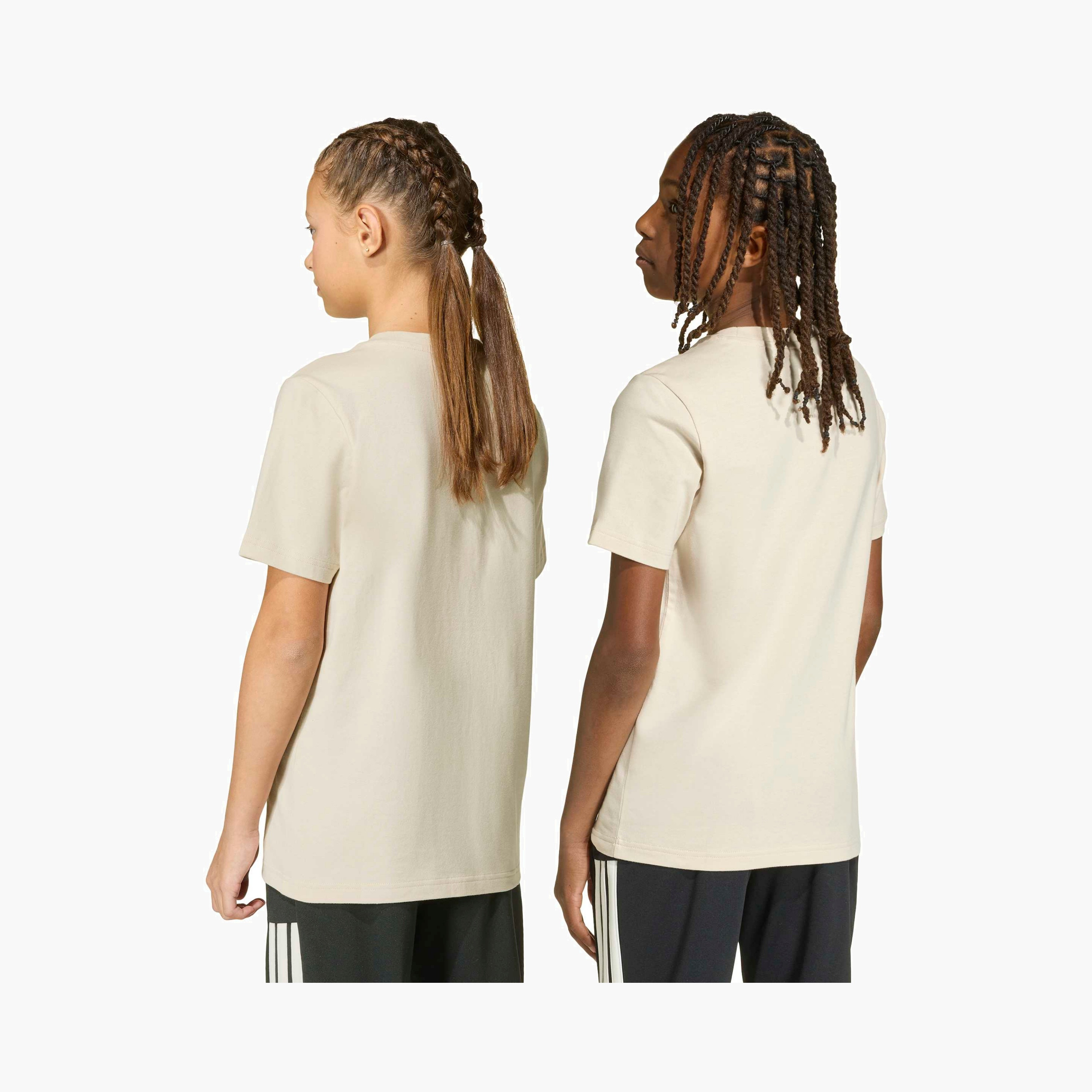 adidas Crew Neck Short Sleeves T-shirt with Logo Print-boys-clothing-sportswear-tops-image-7
