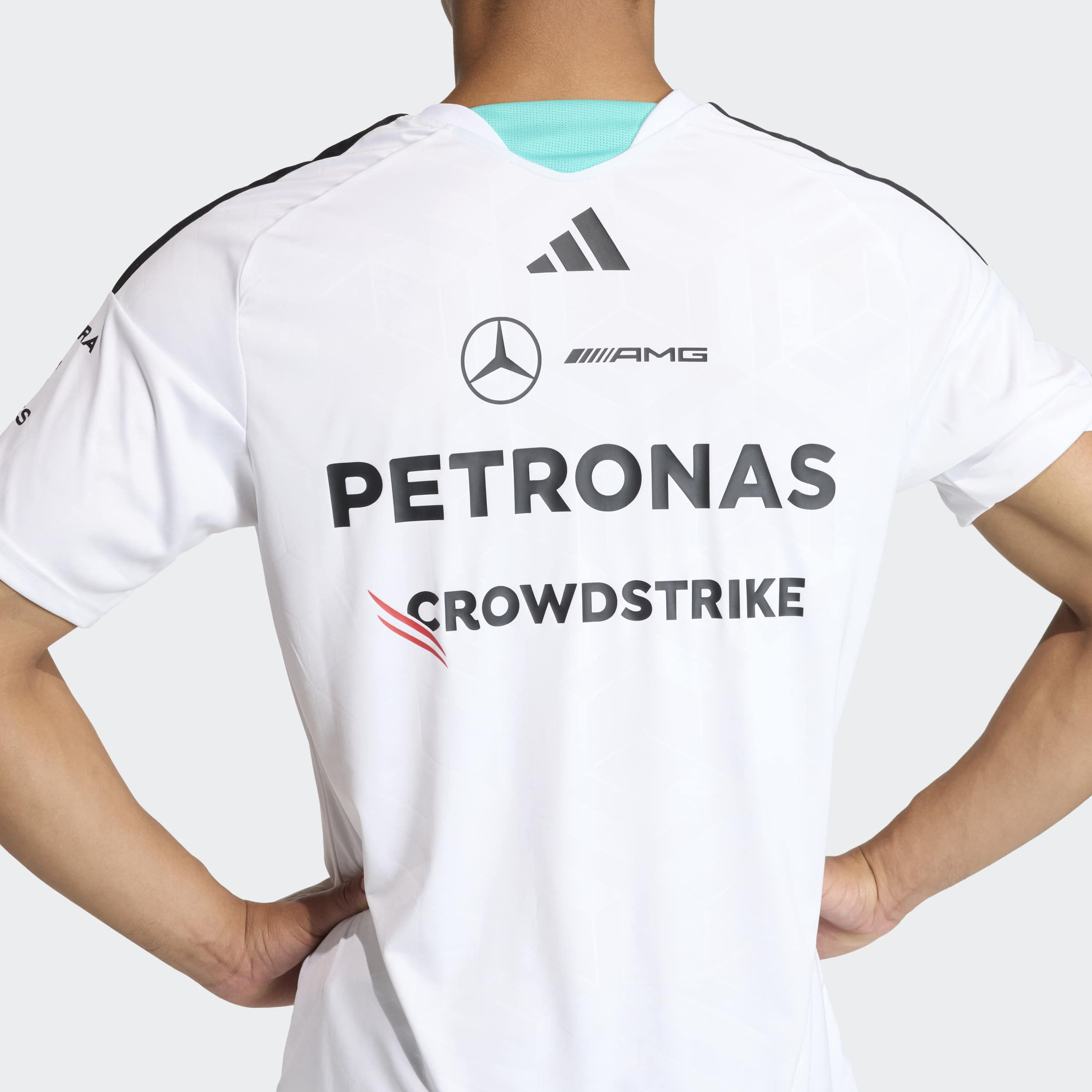 adidas Men Mercedes - AMG Petronas Formula 1 Team Driver Jersey-men-clothing-sportswearandactivewear-tshirtsandpolos-image-3