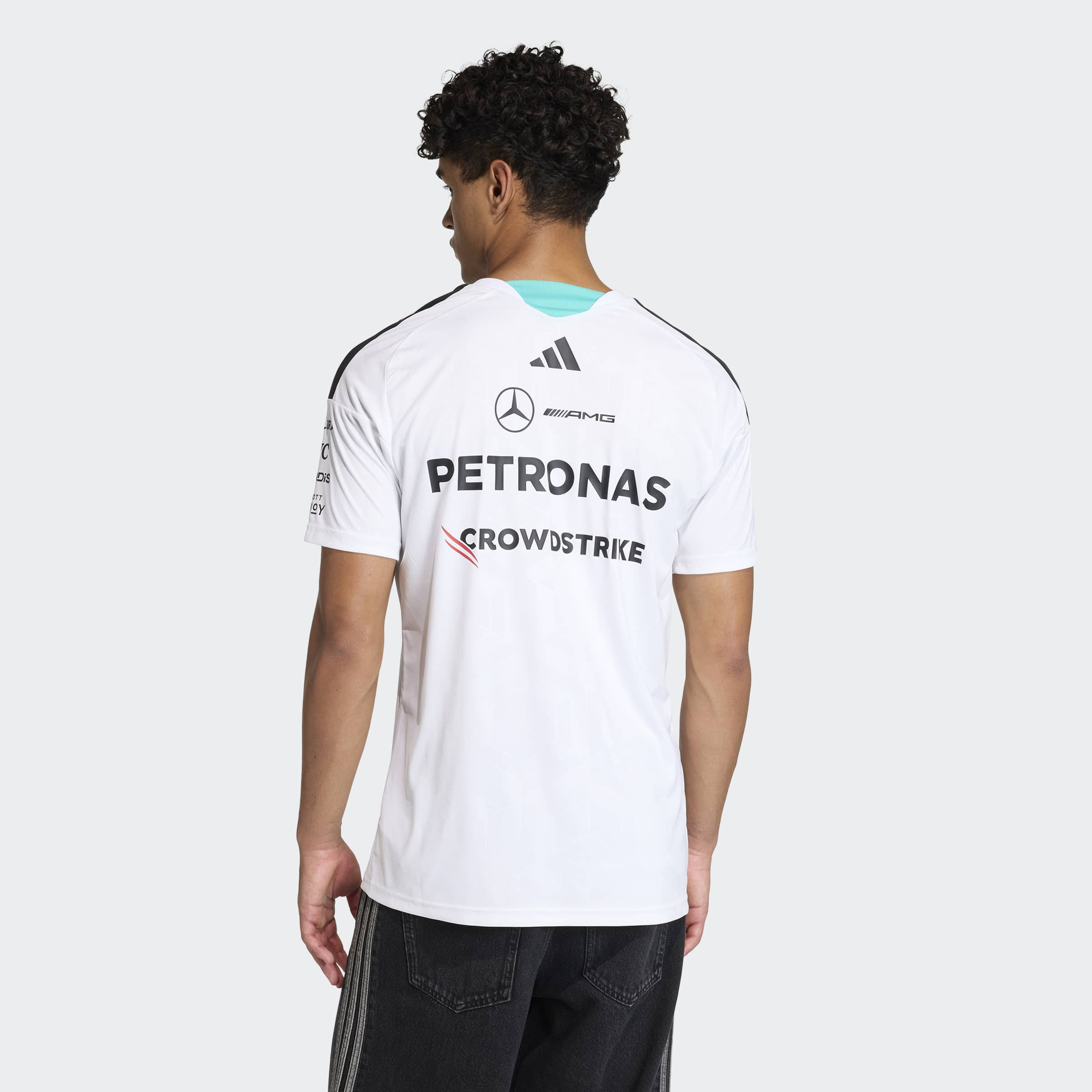 adidas Men Mercedes - AMG Petronas Formula 1 Team Driver Jersey-men-clothing-sportswearandactivewear-tshirtsandpolos-image-4