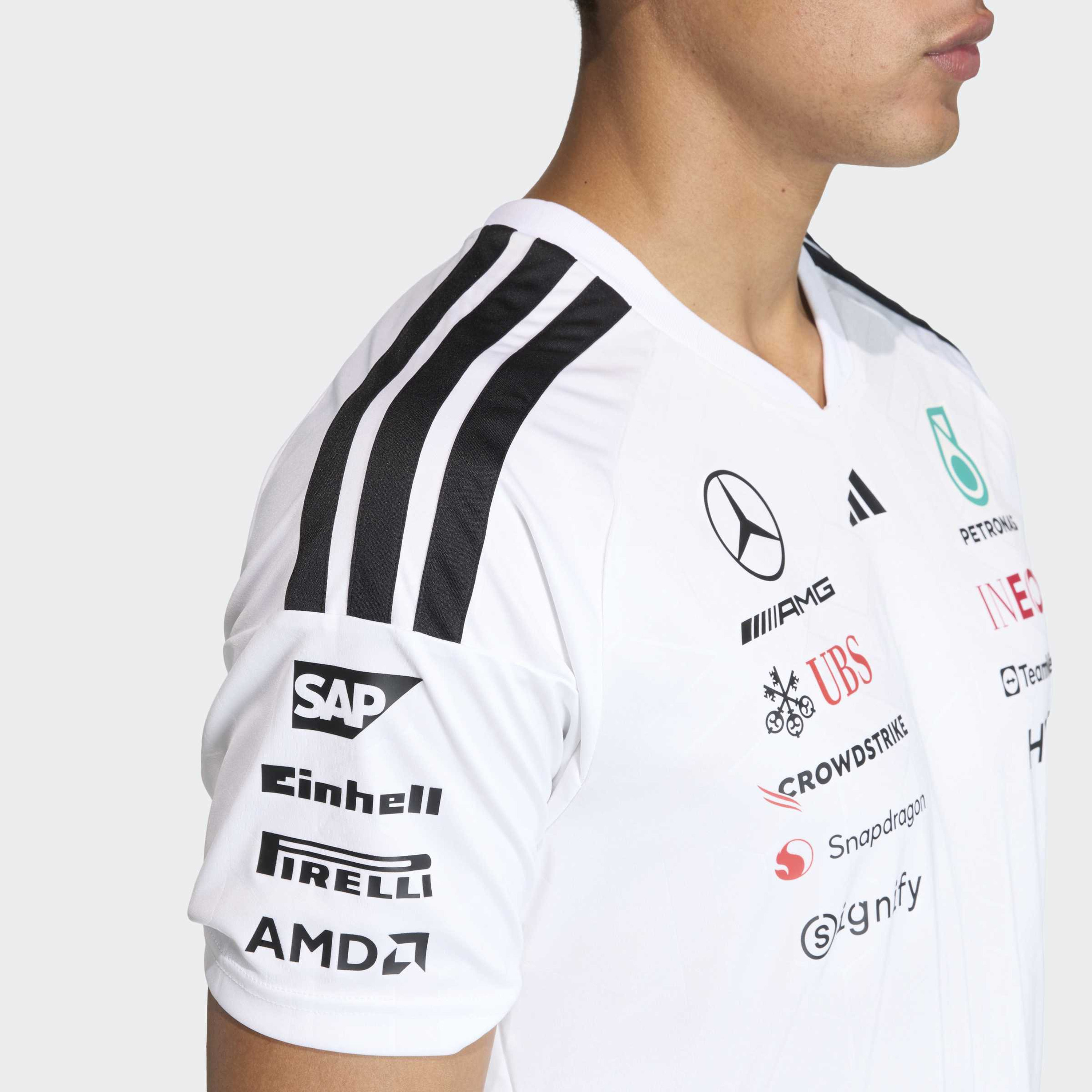 adidas Men Mercedes - AMG Petronas Formula 1 Team Driver Jersey-men-clothing-sportswearandactivewear-tshirtsandpolos-image-5